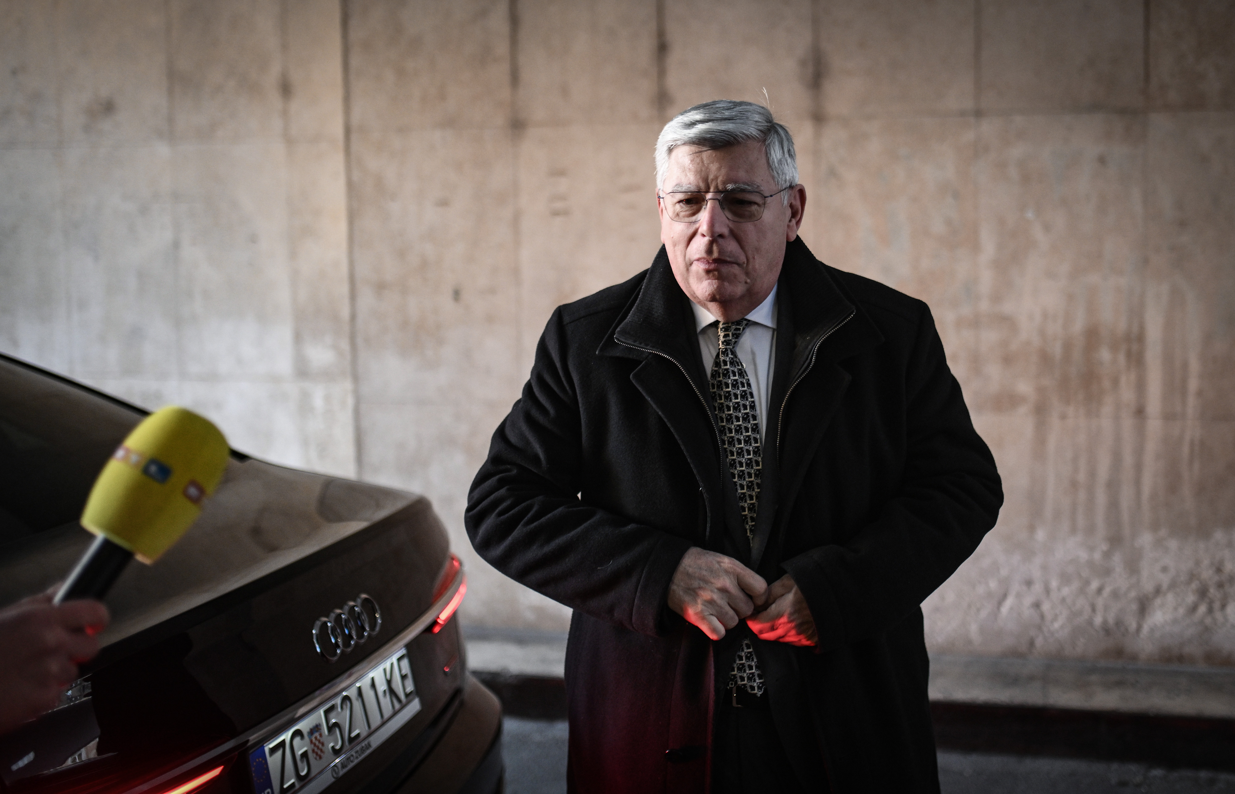 Zagreb: Dolazak članova HDZ-a na sjednicu Predsjedništva i Nacionalnog odbora