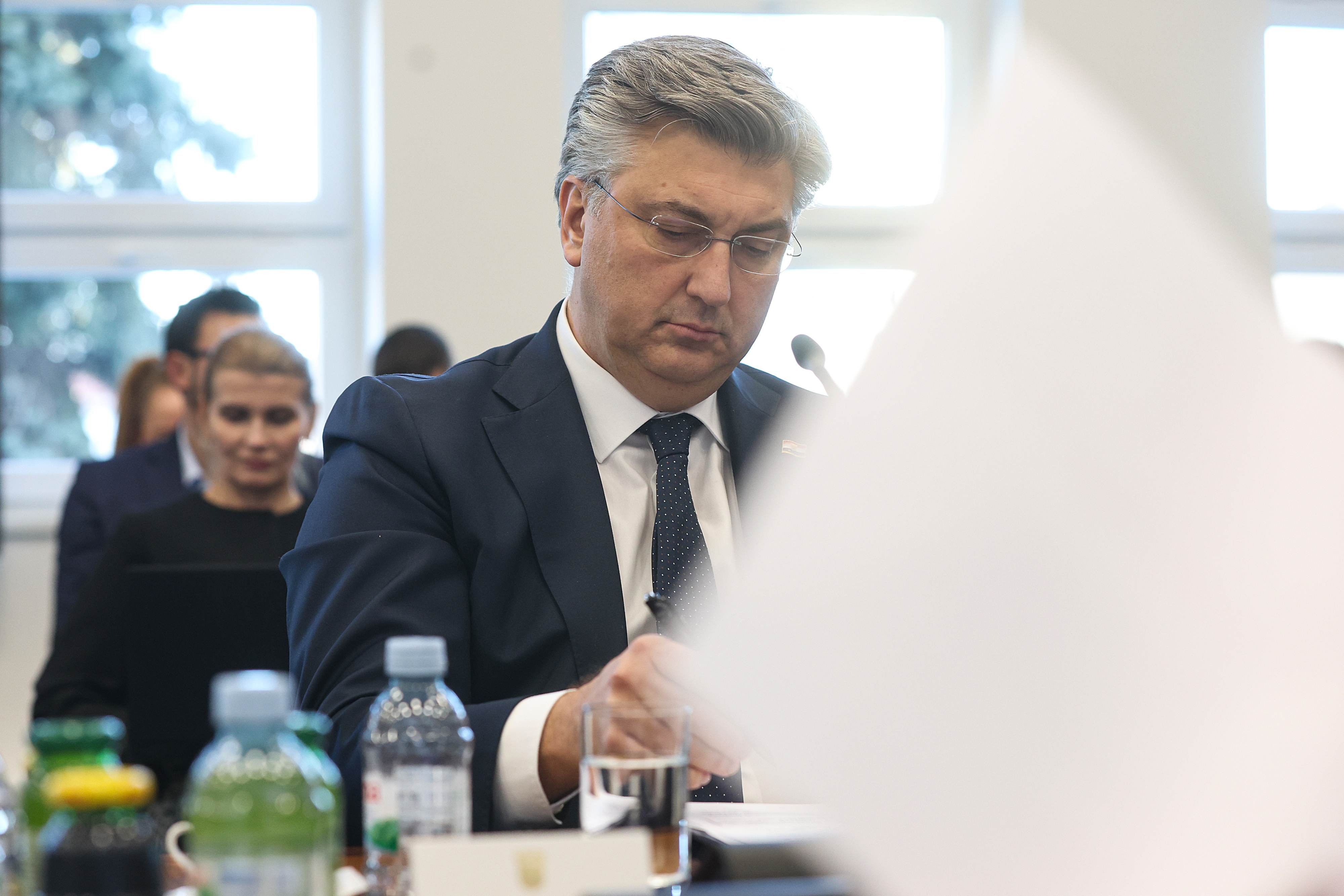 Zagreb: Andrej Plenković  predstavio je kandidata  za novog ministra poljoprivrede, šumarstva i ribarstva Davida Vlajčića