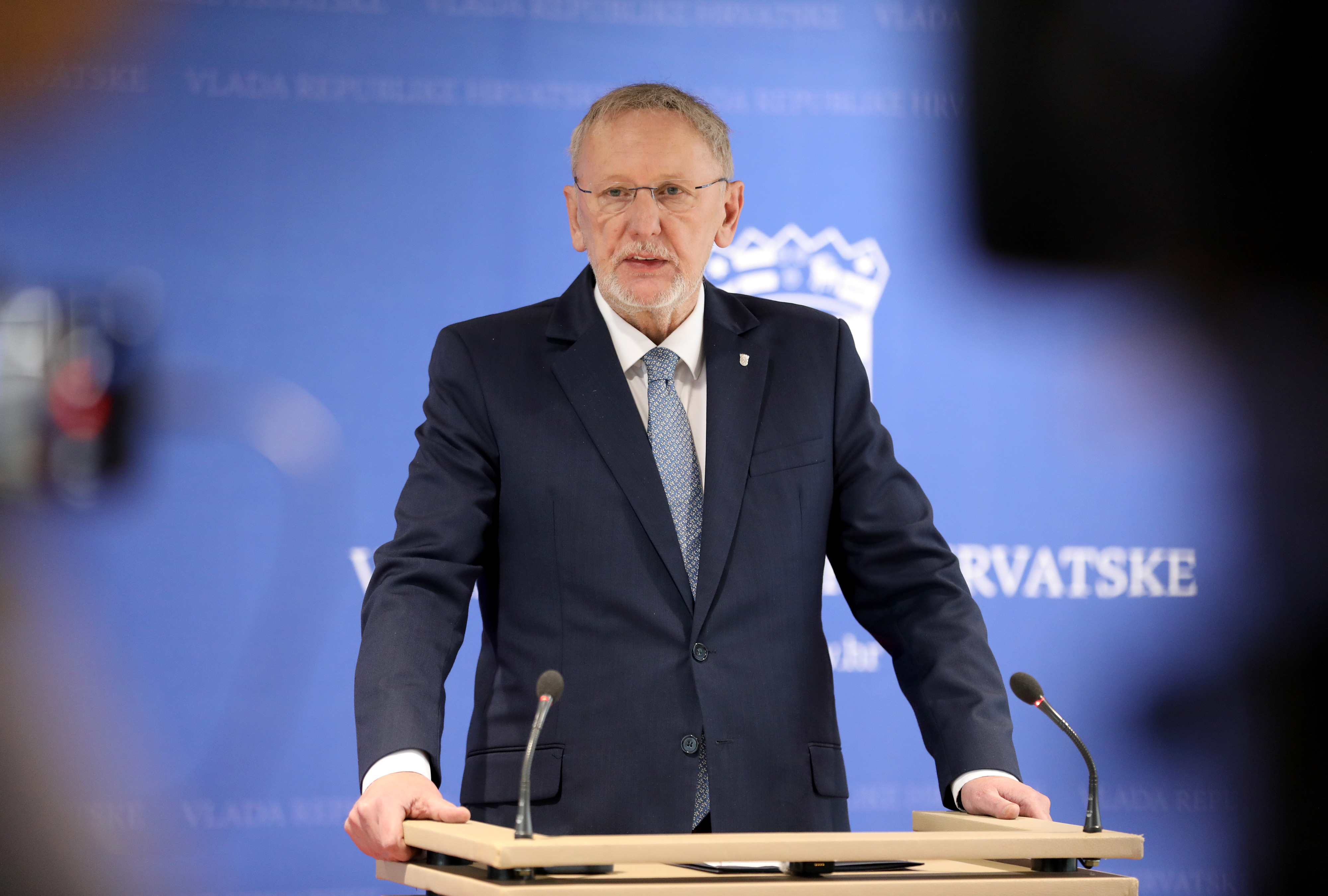 Zagreb: Ministar Davor Božinović obratio se medijima nakon održane sjednice Vlade RH