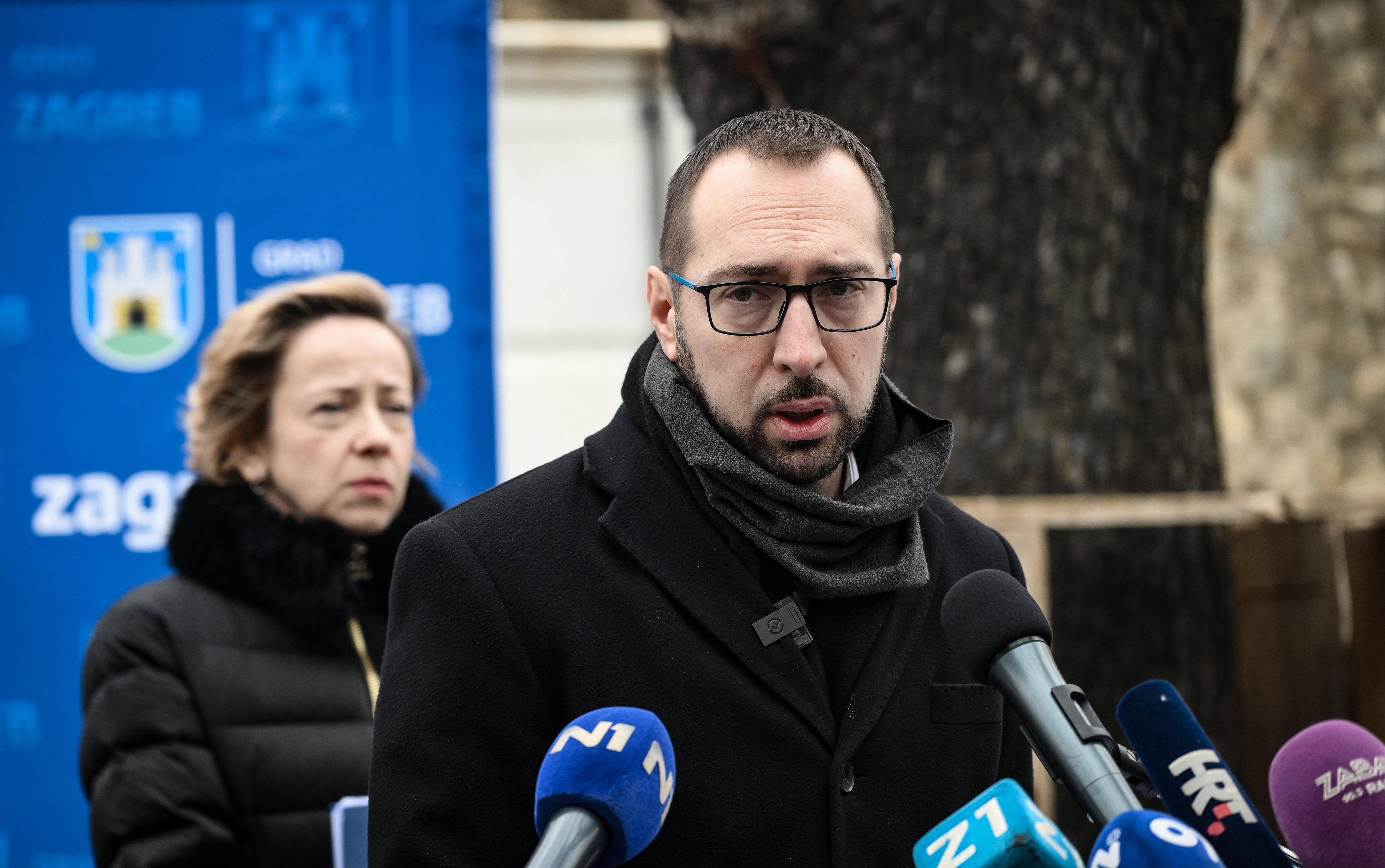 Zagreb: Tomislav Tomašević obilježio početak radova na rekonstrukciji Strossmayerovog šetališta