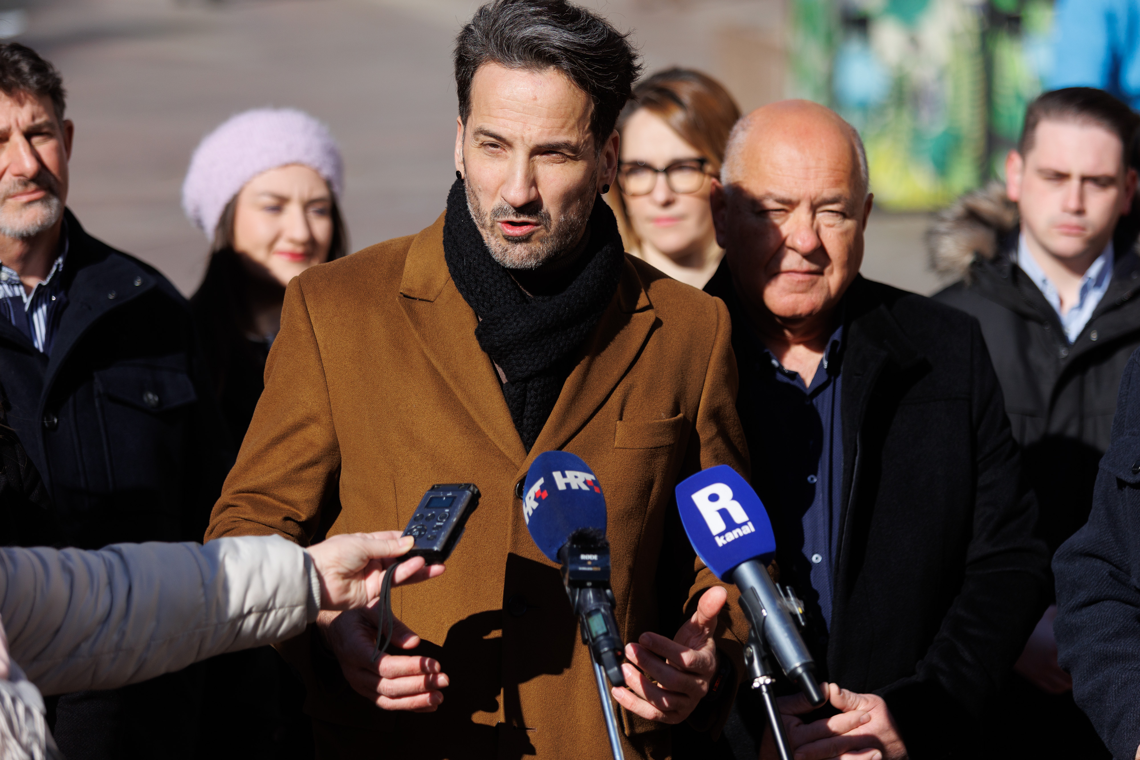 Rijeka: Konferencija za medije na kojoj su predstavljeni kandidati za župana Primorsko - goranske zupanije