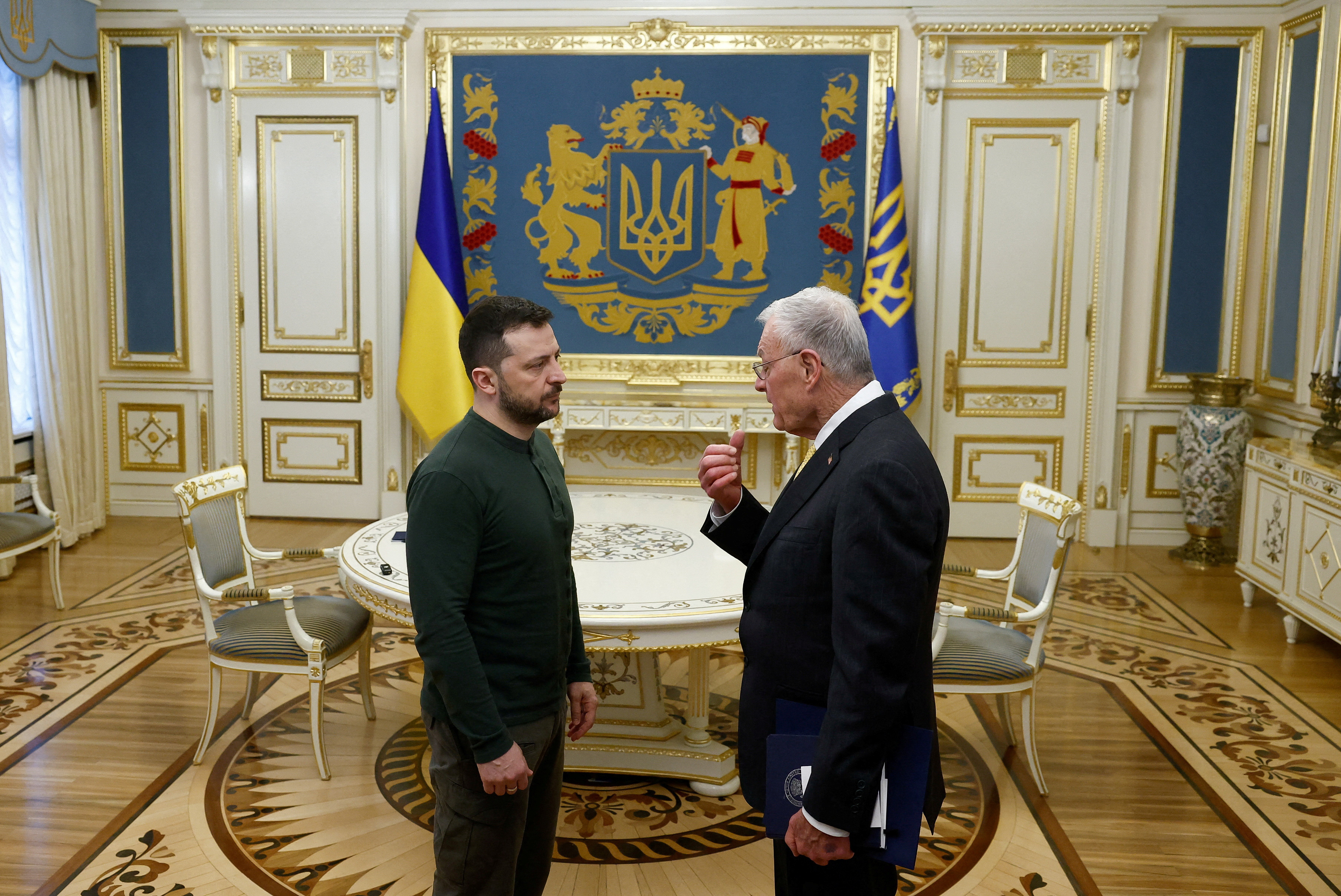 Volodimir Zelenski, Keith Kellogg