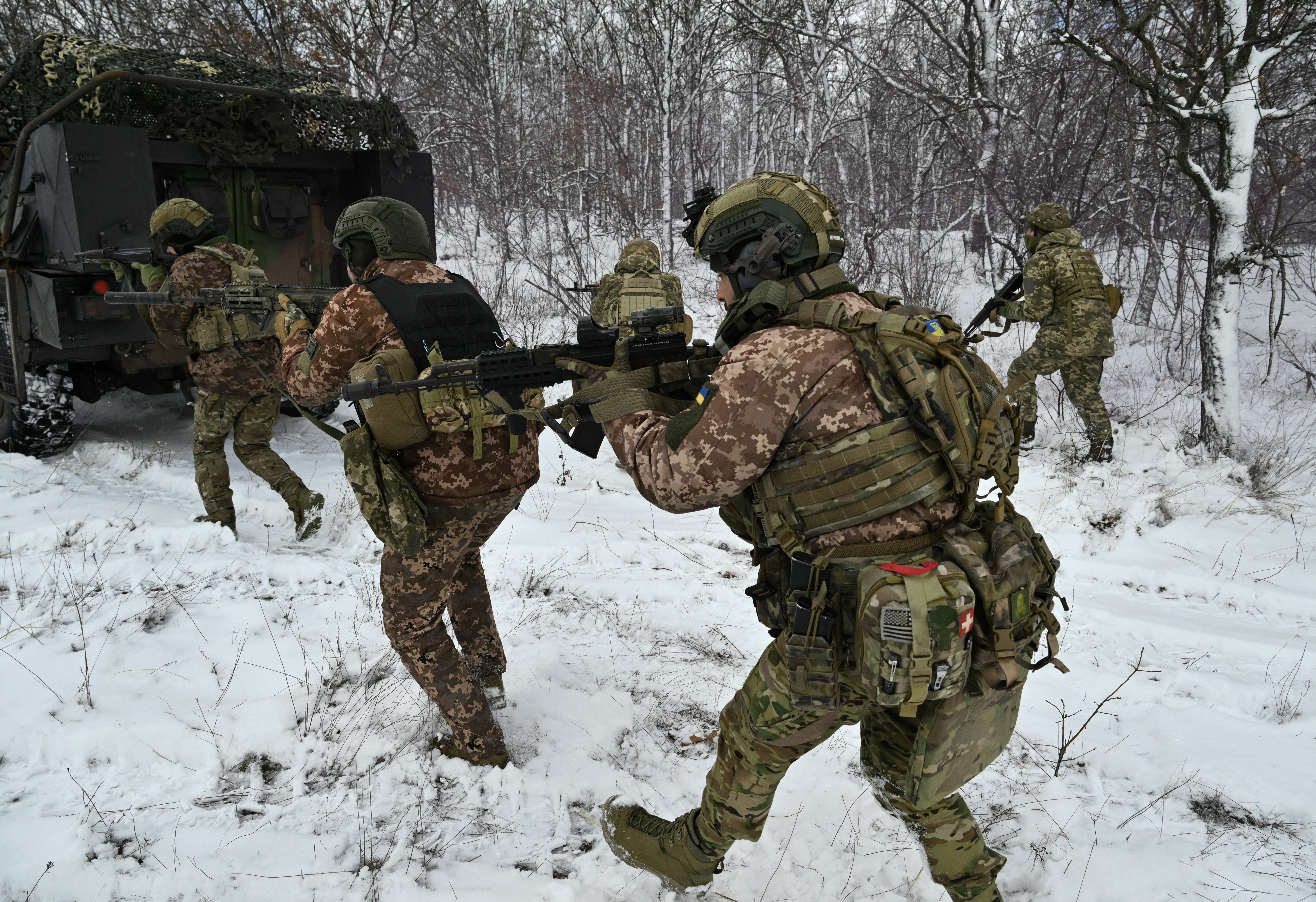 ukrajina vojska vojnici