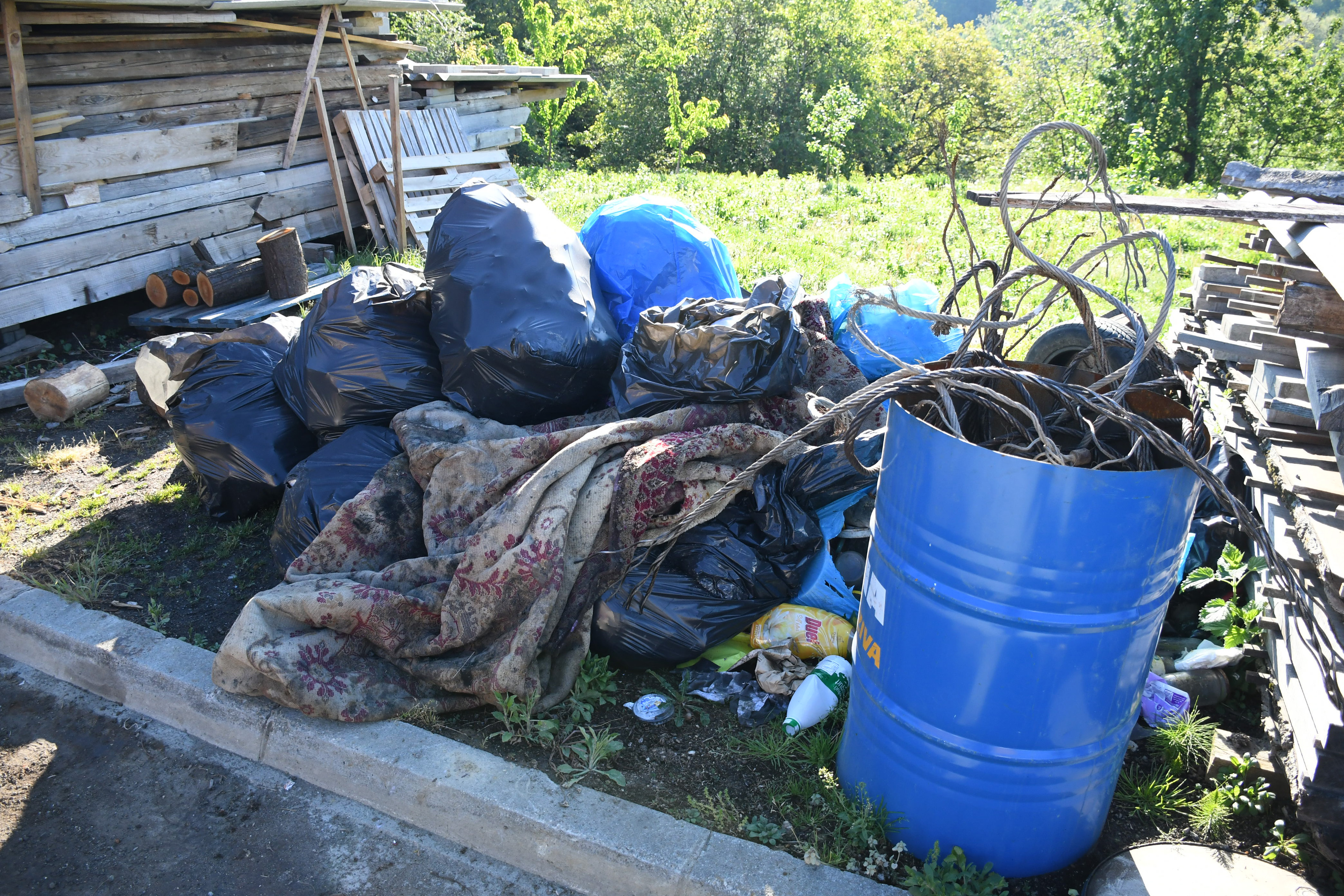 Čišćenje šume u Đulovcu povodom obilježavanja Dana planete Zemlje