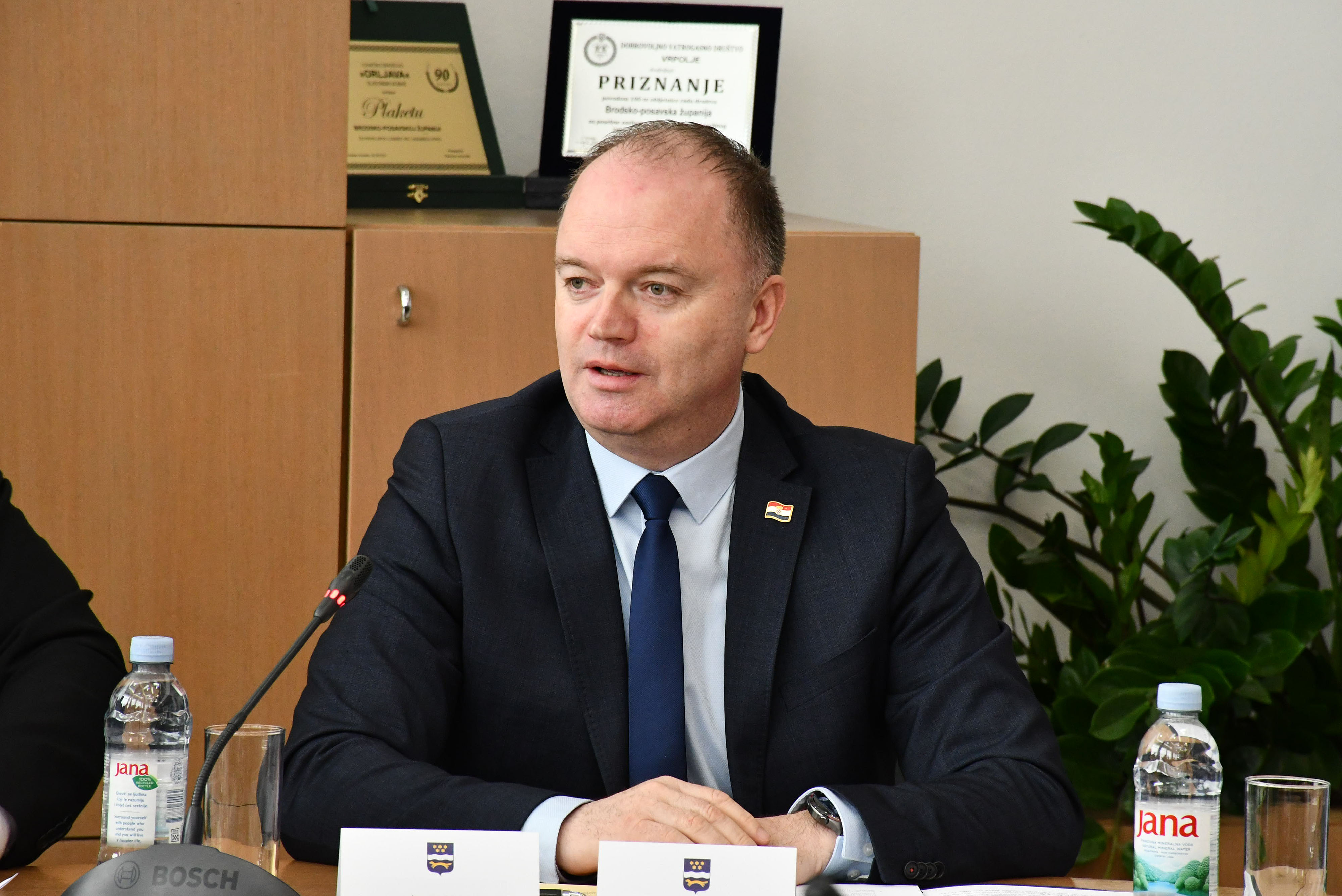 Slavonski Brod: Ministar Ivan Šipić na radnom sastanku u Brodsko-posavskoj županiji