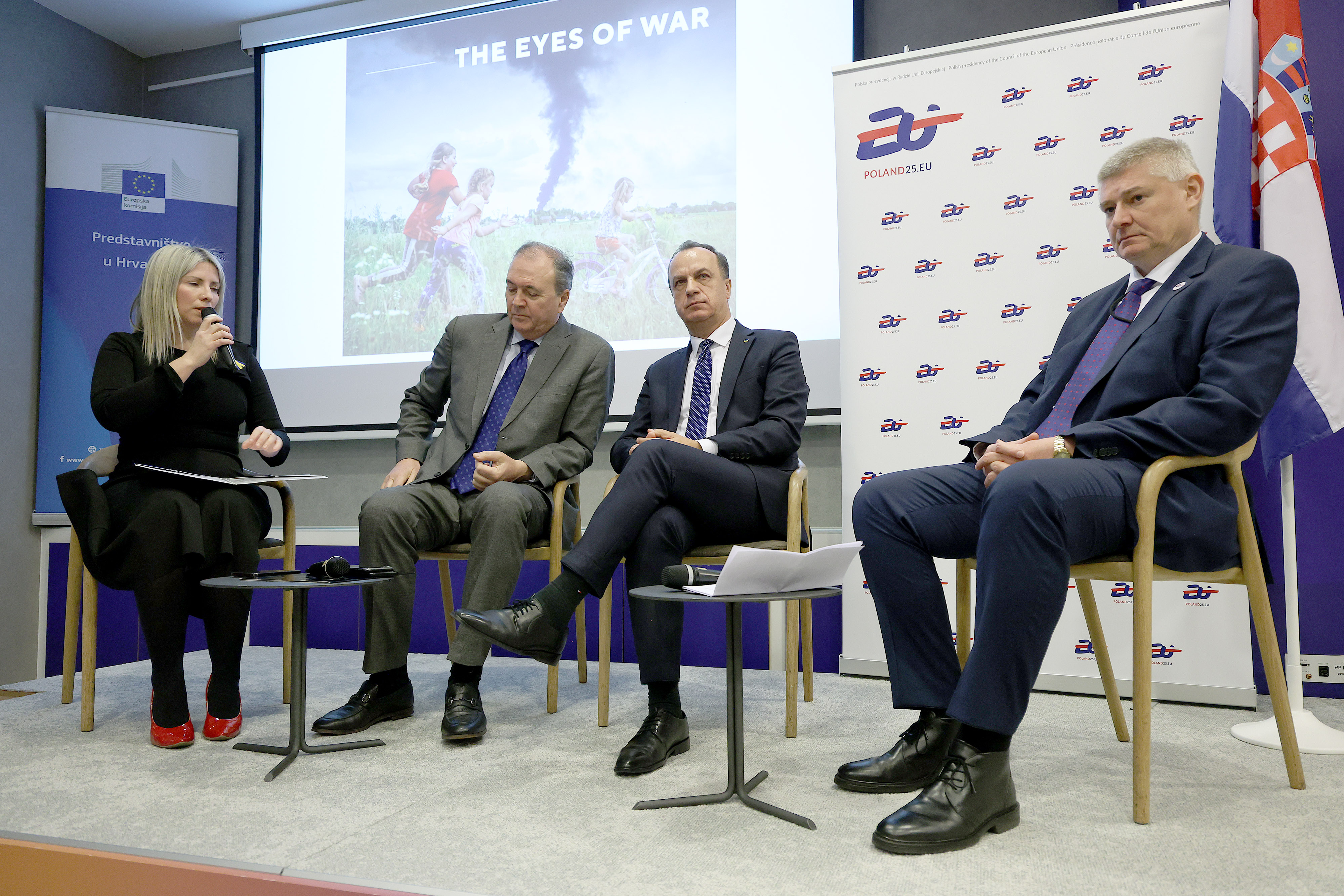 Zagreb: Panel rasprava poljskog i ukrajinskog veleposlanika te državnog tajnika za vanjske poslove u Kući Europe