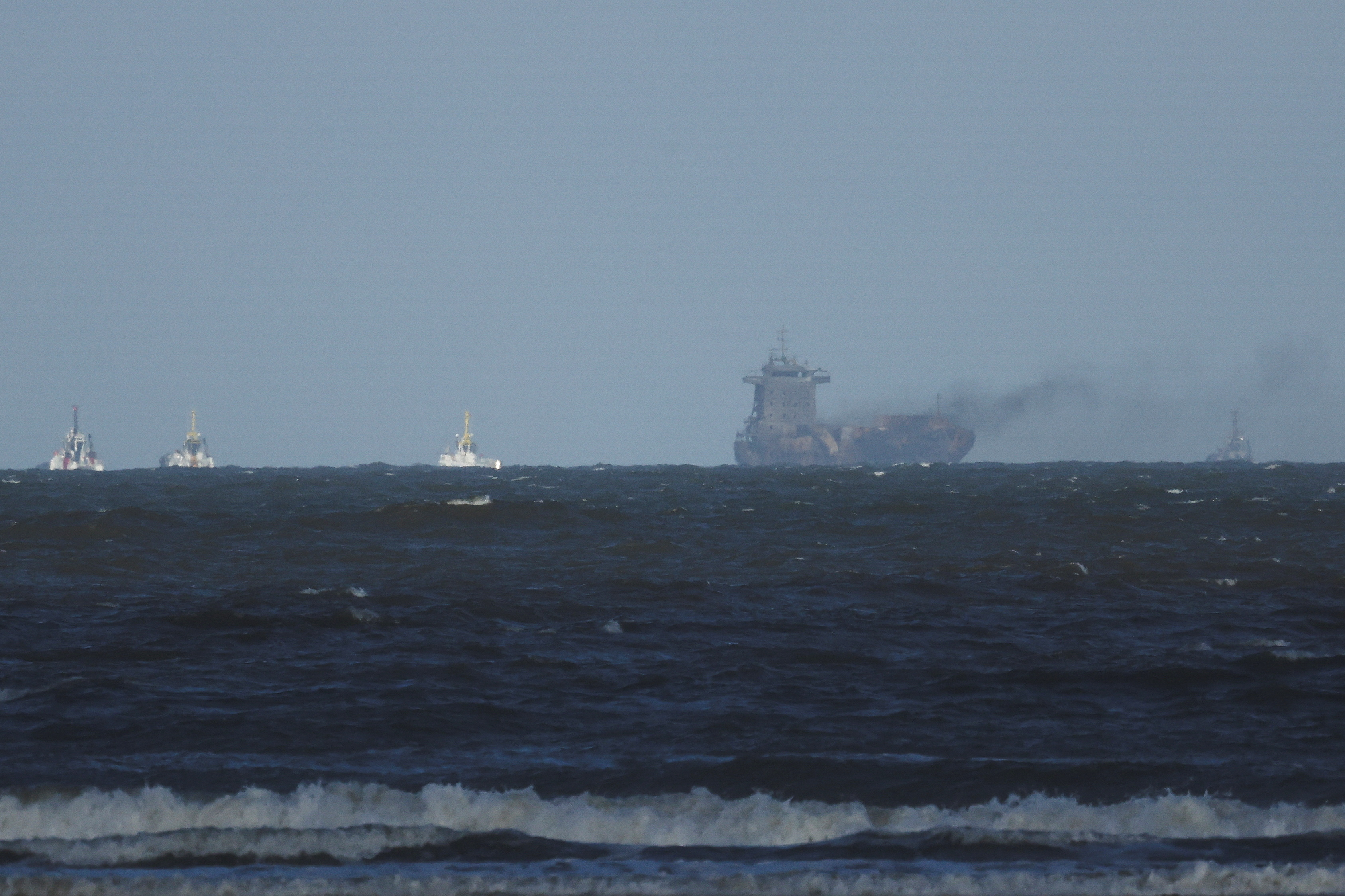 sjeverno more, tanker sudar