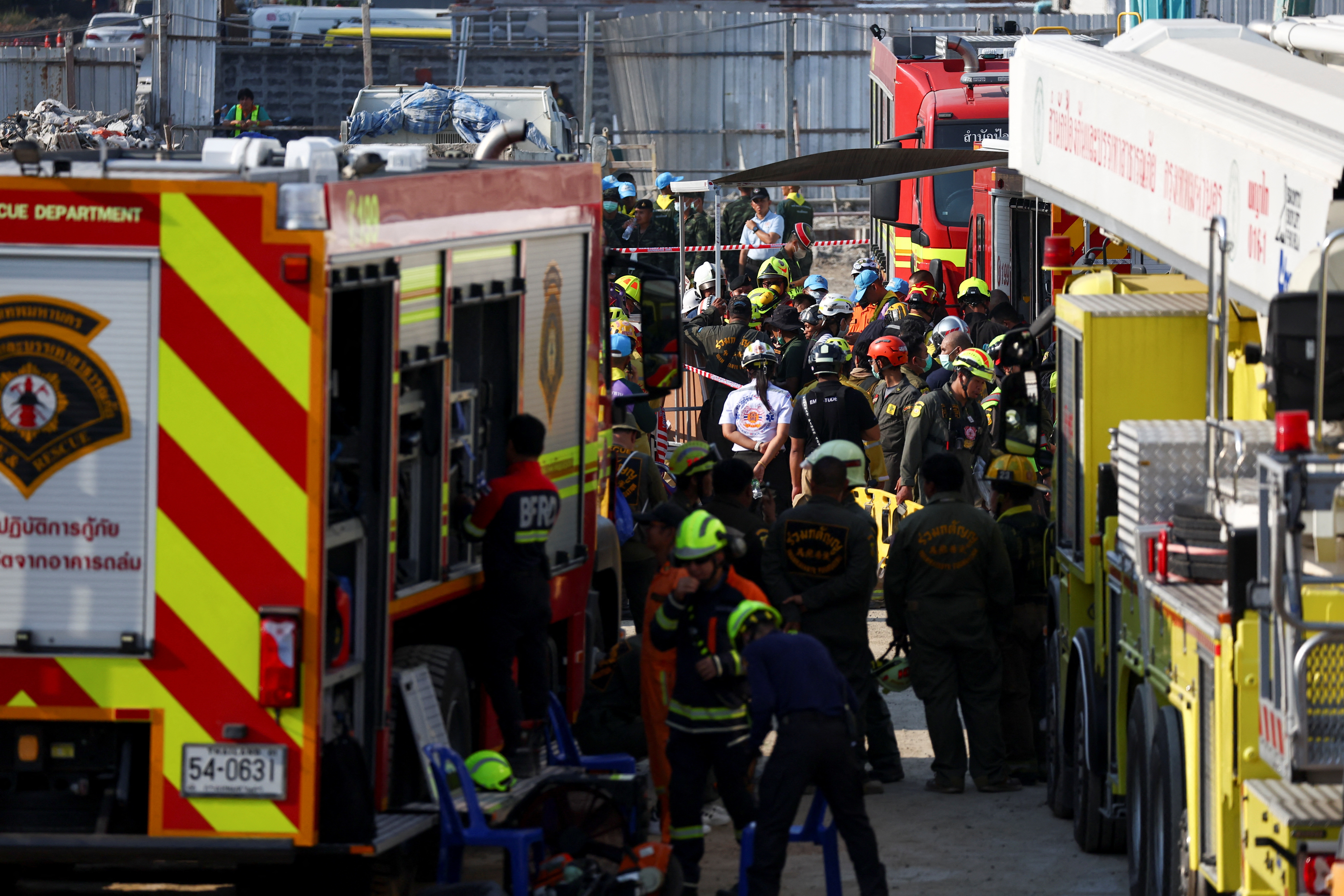 Tremors from an earthquake felt in Bangkok