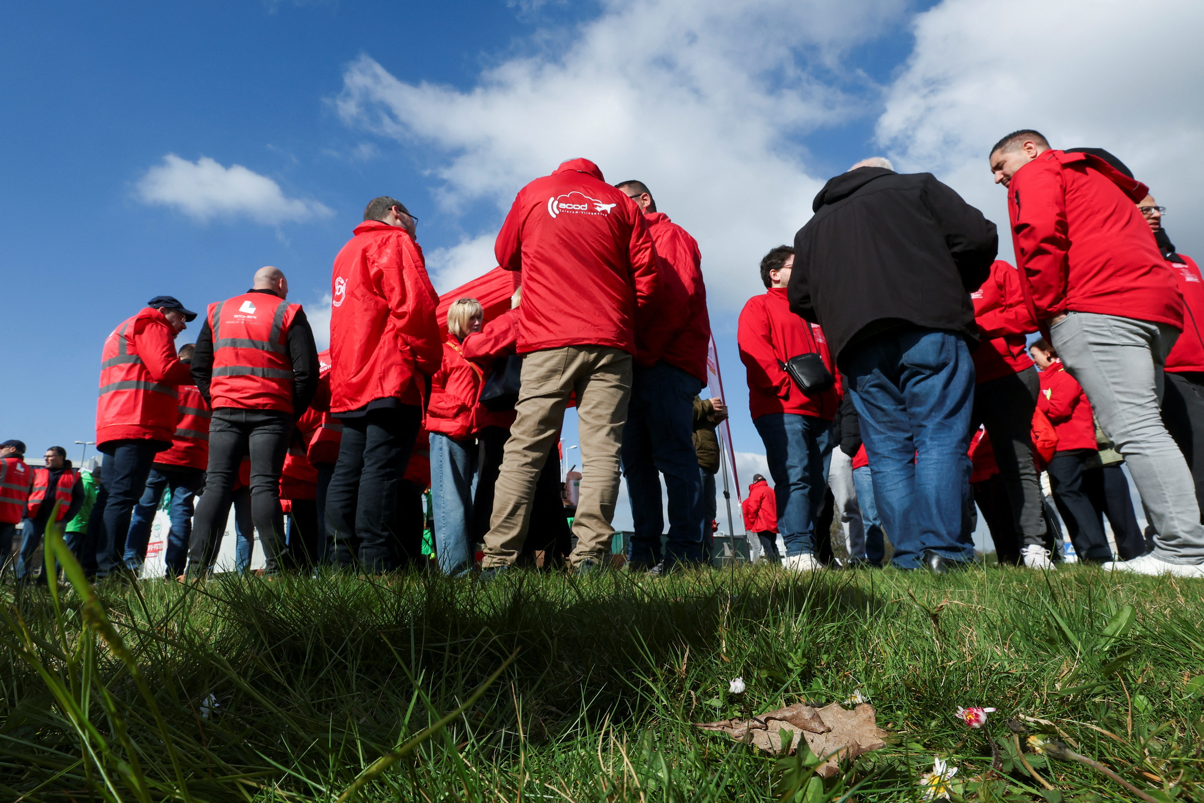 National strike in Belgium