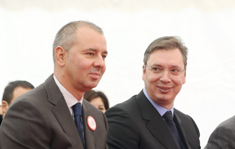 nikola petrović i aleksandar vučić