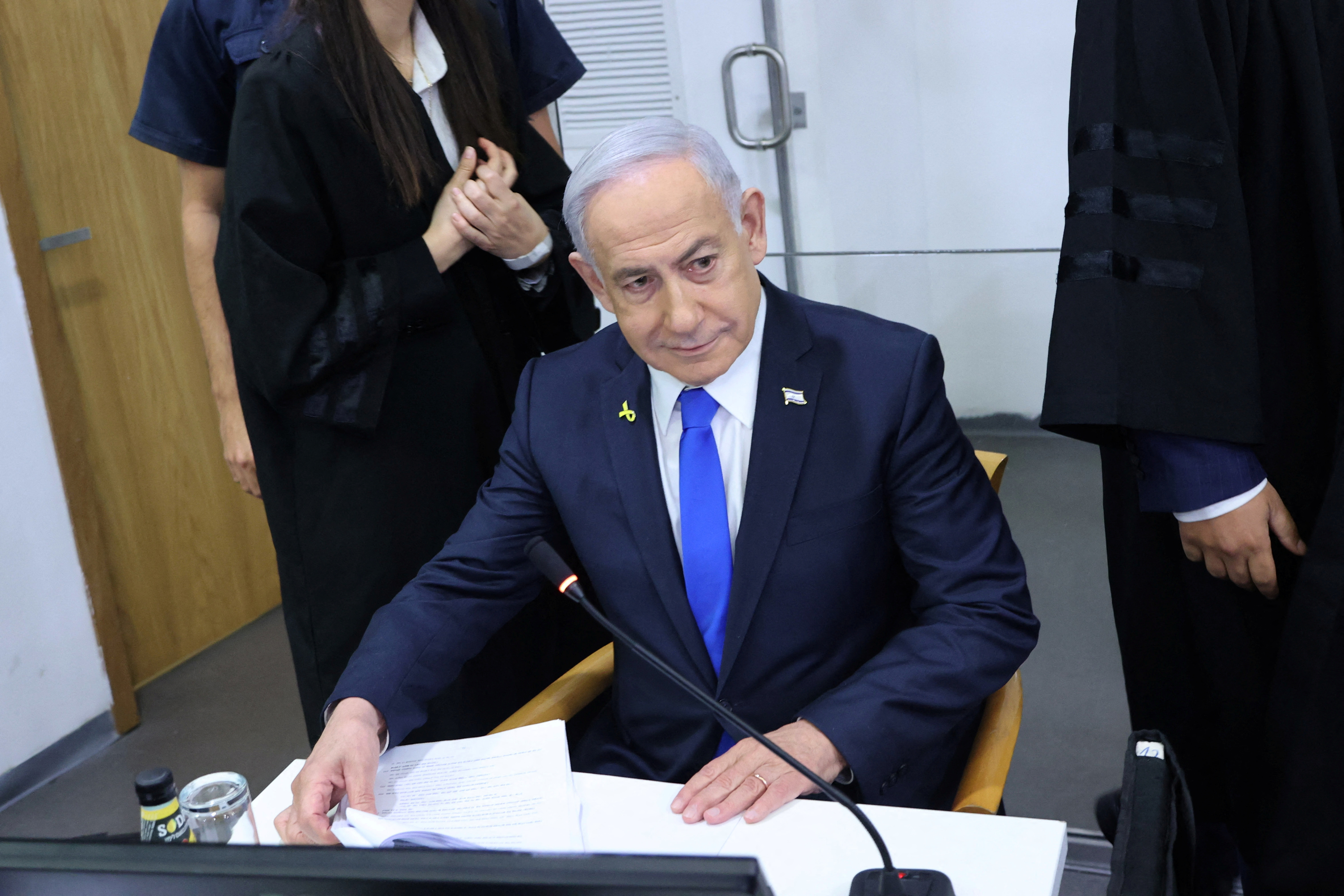 Israeli Prime Minister Netanyahu testifies in corruption trial