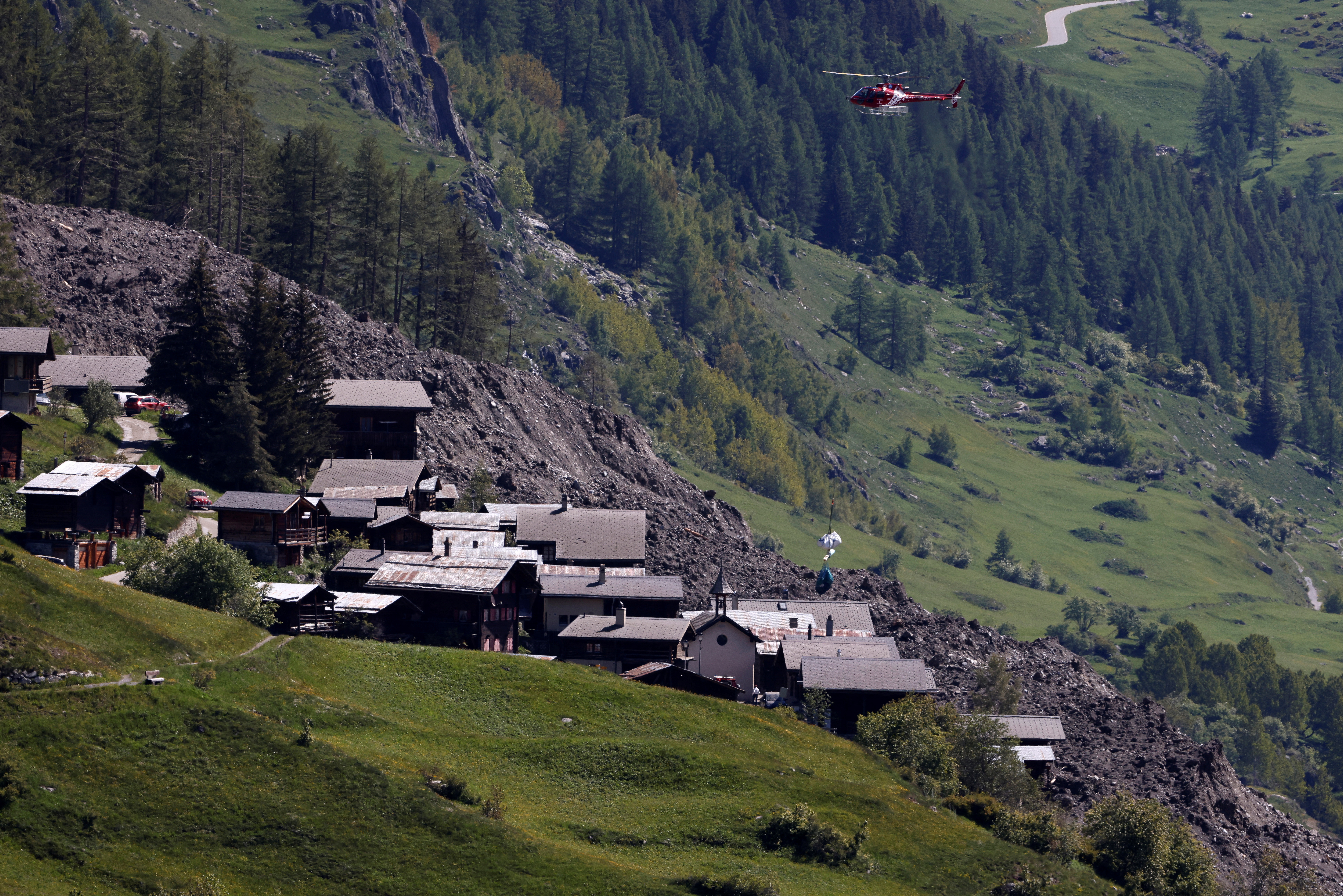 Blatten u Švicarskoj, REUTERS 29.5.2025.