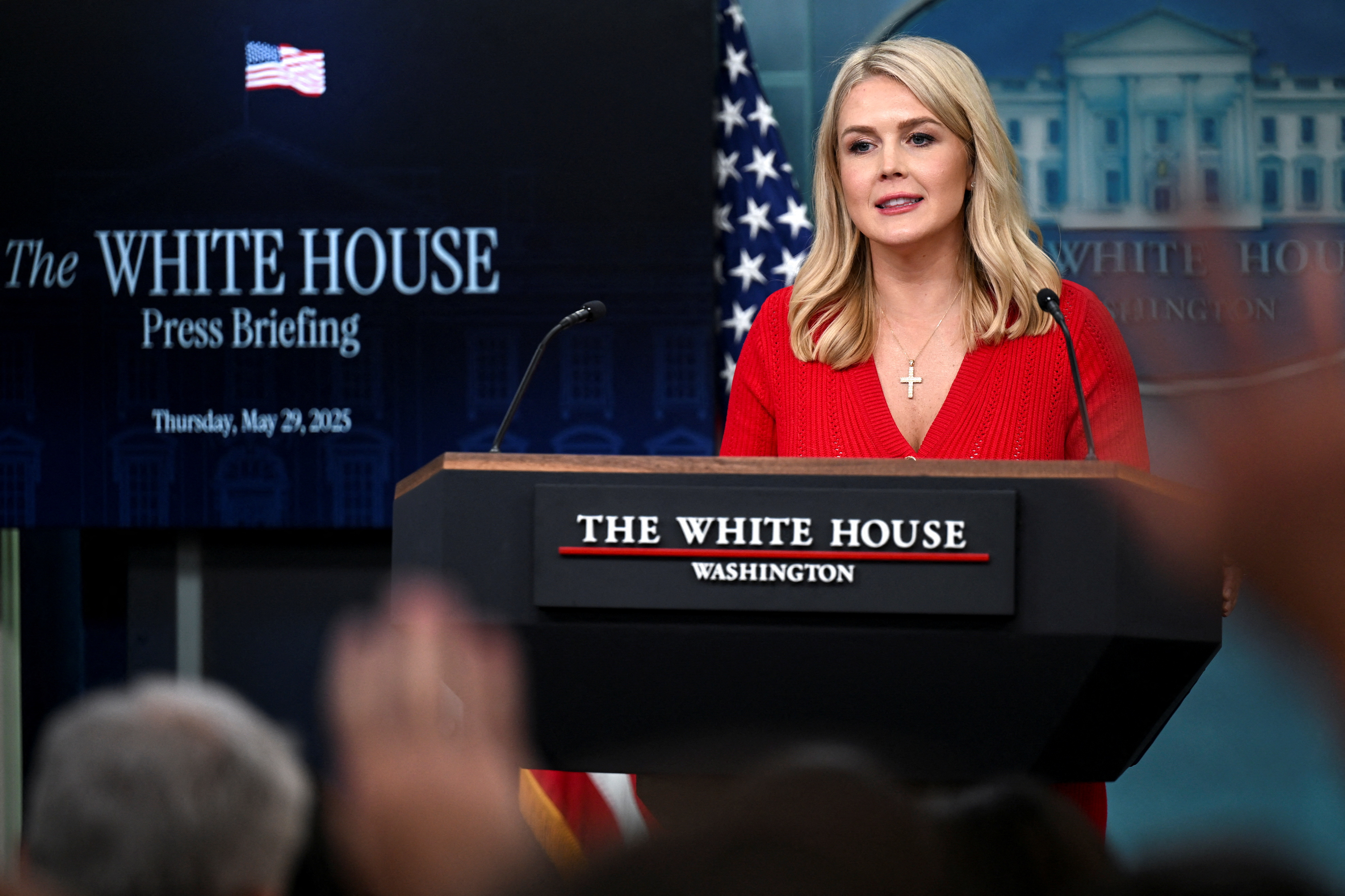 Karoline Leavitt u Bijeloj Kući