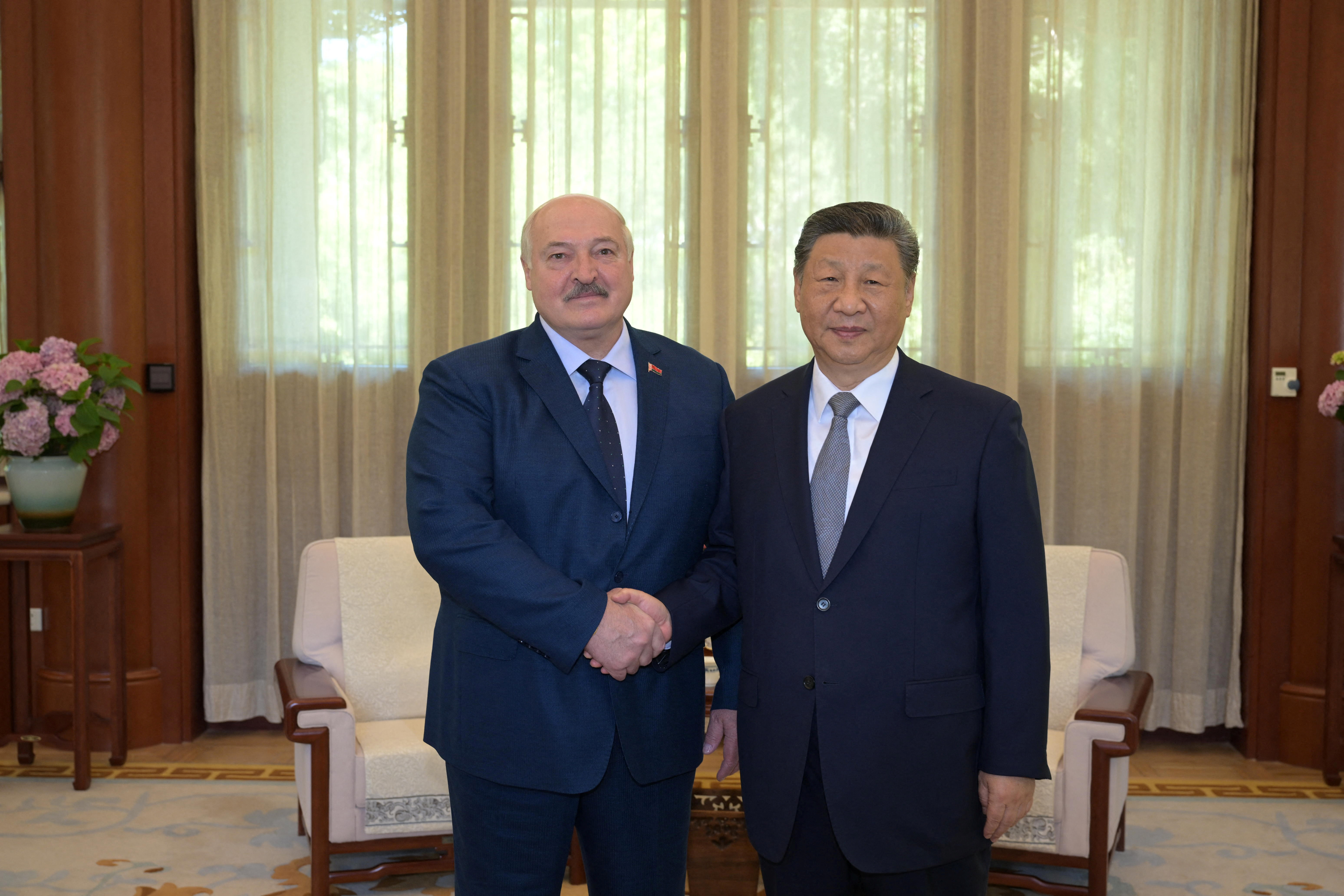 reuters, 4.6.2025., xi jinping i lukašenko