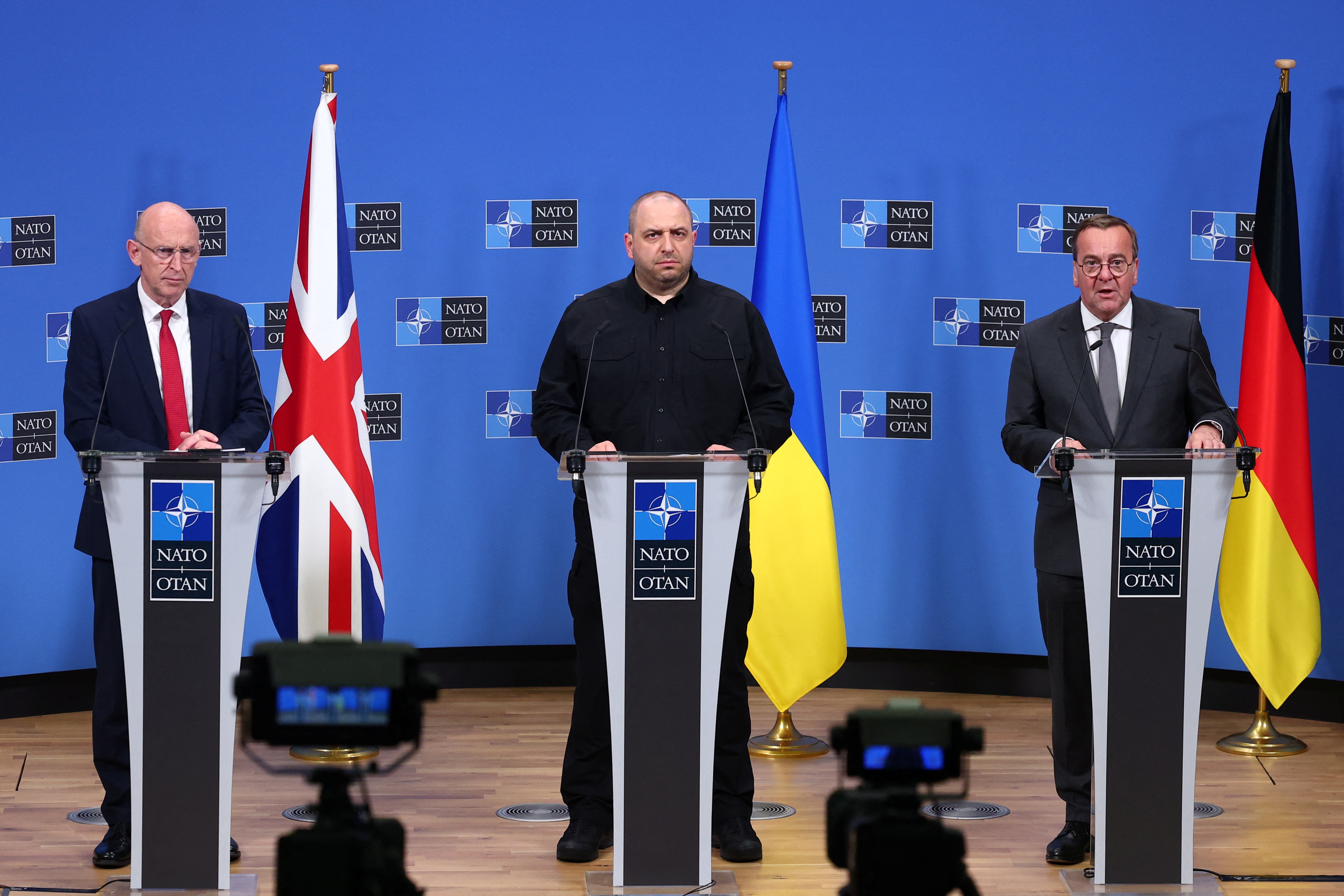 Britanski, njemački i ukrajinski ministri obrane