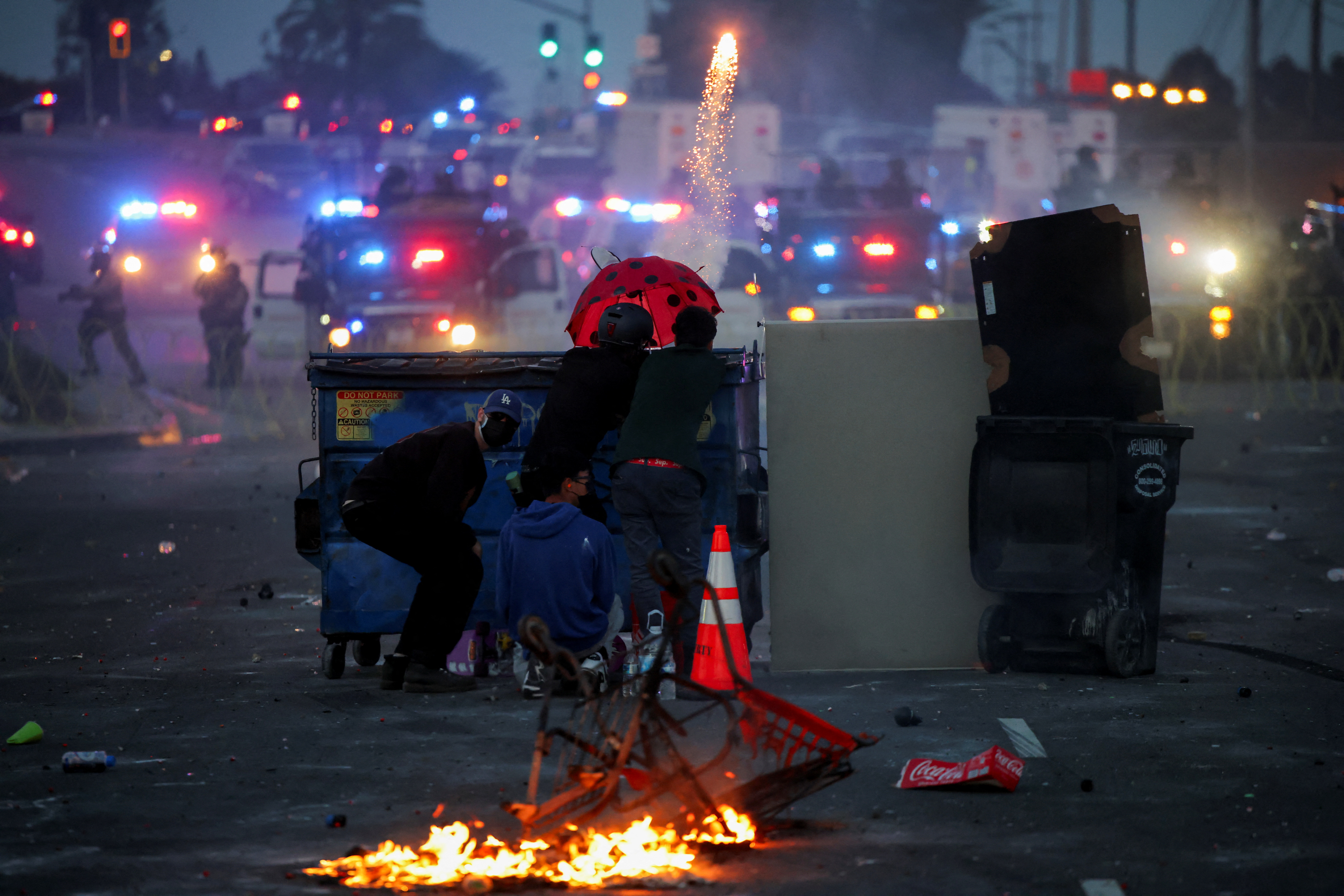 los angeles prosvjedi - REUTERS 8.6.2025.