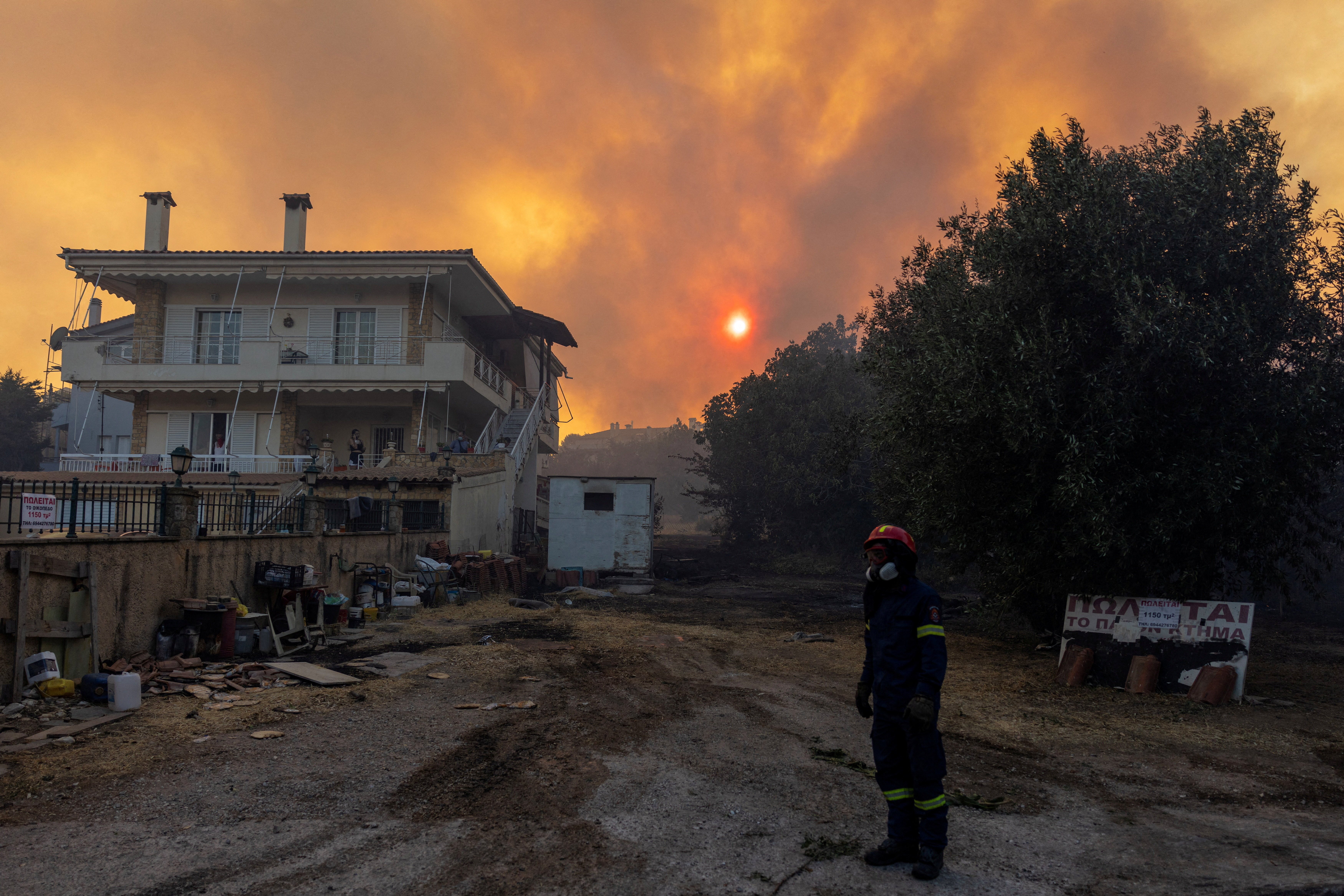 požar u grčkoj- 27.7.2025. REUTERS