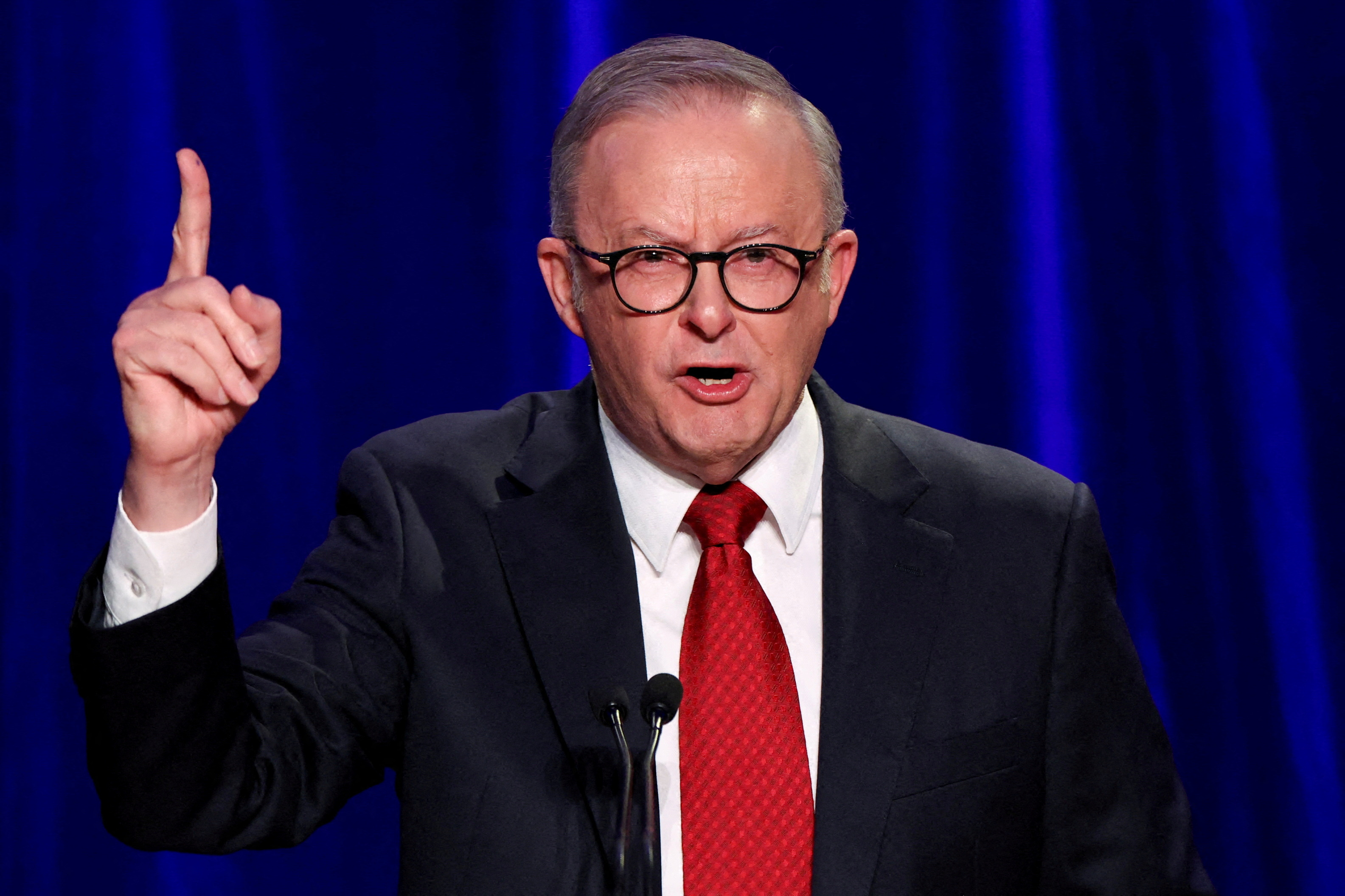 FILE PHOTO: Australia's Prime Minister Anthony Albanese