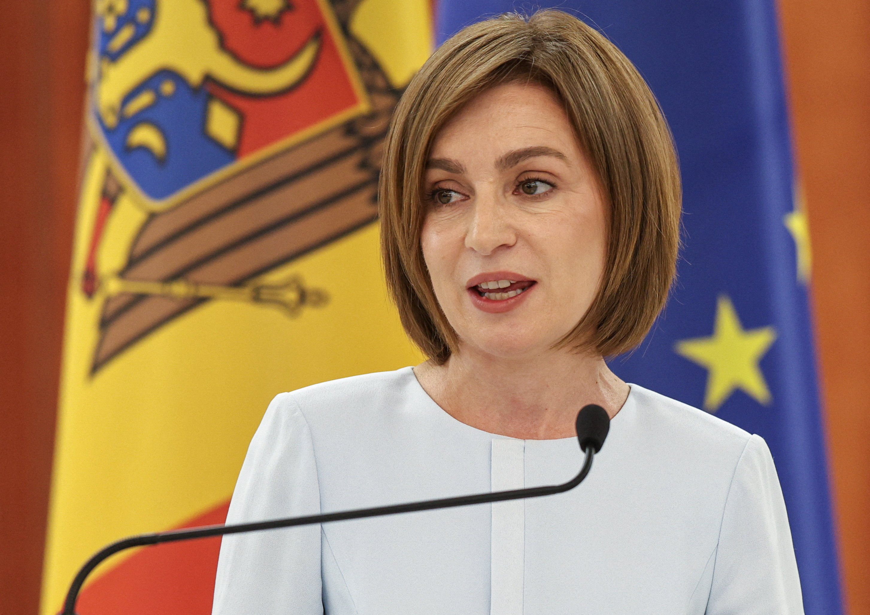 Moldovan President Maia Sandu