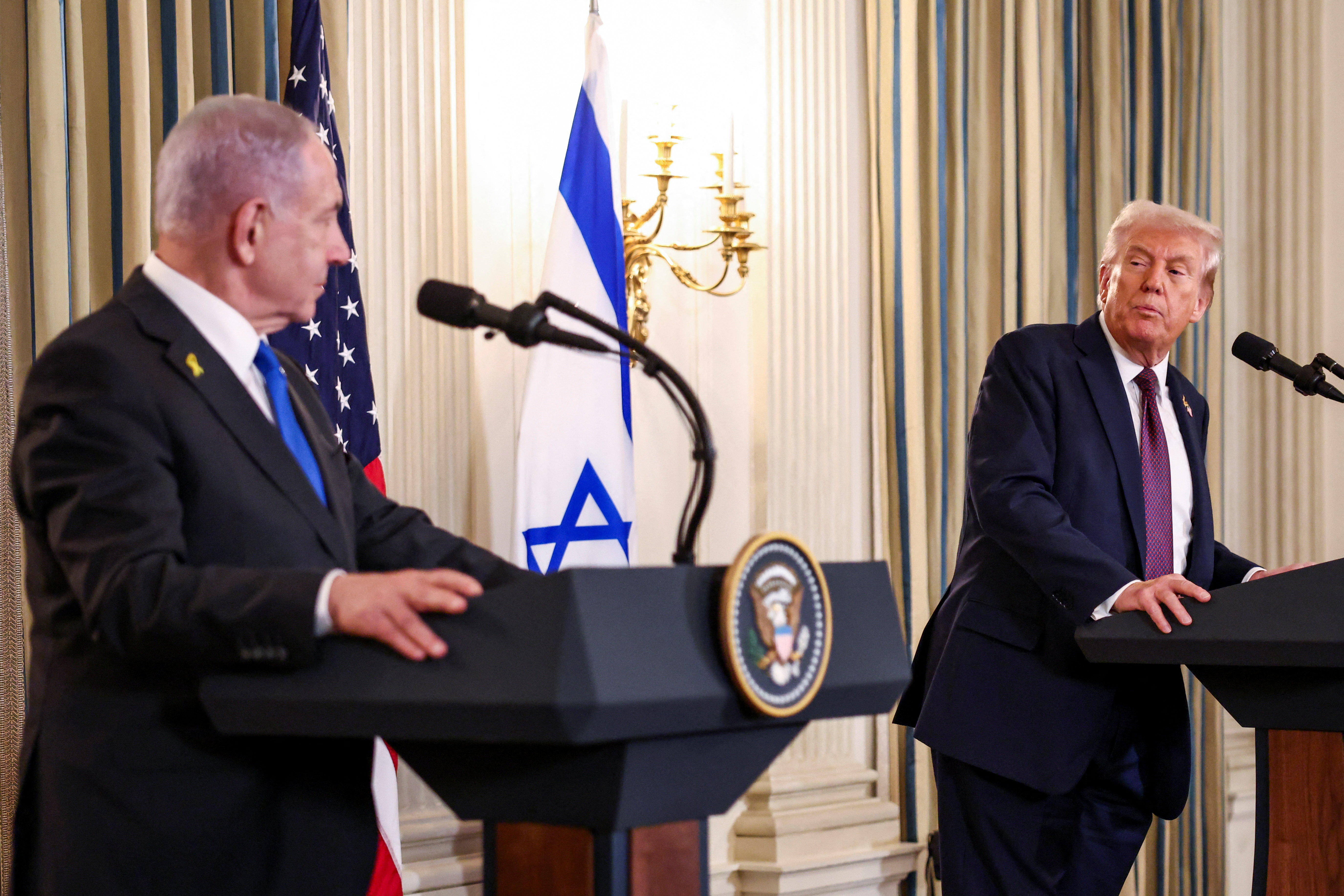 Donald Trump, Benjamin Netanyahu