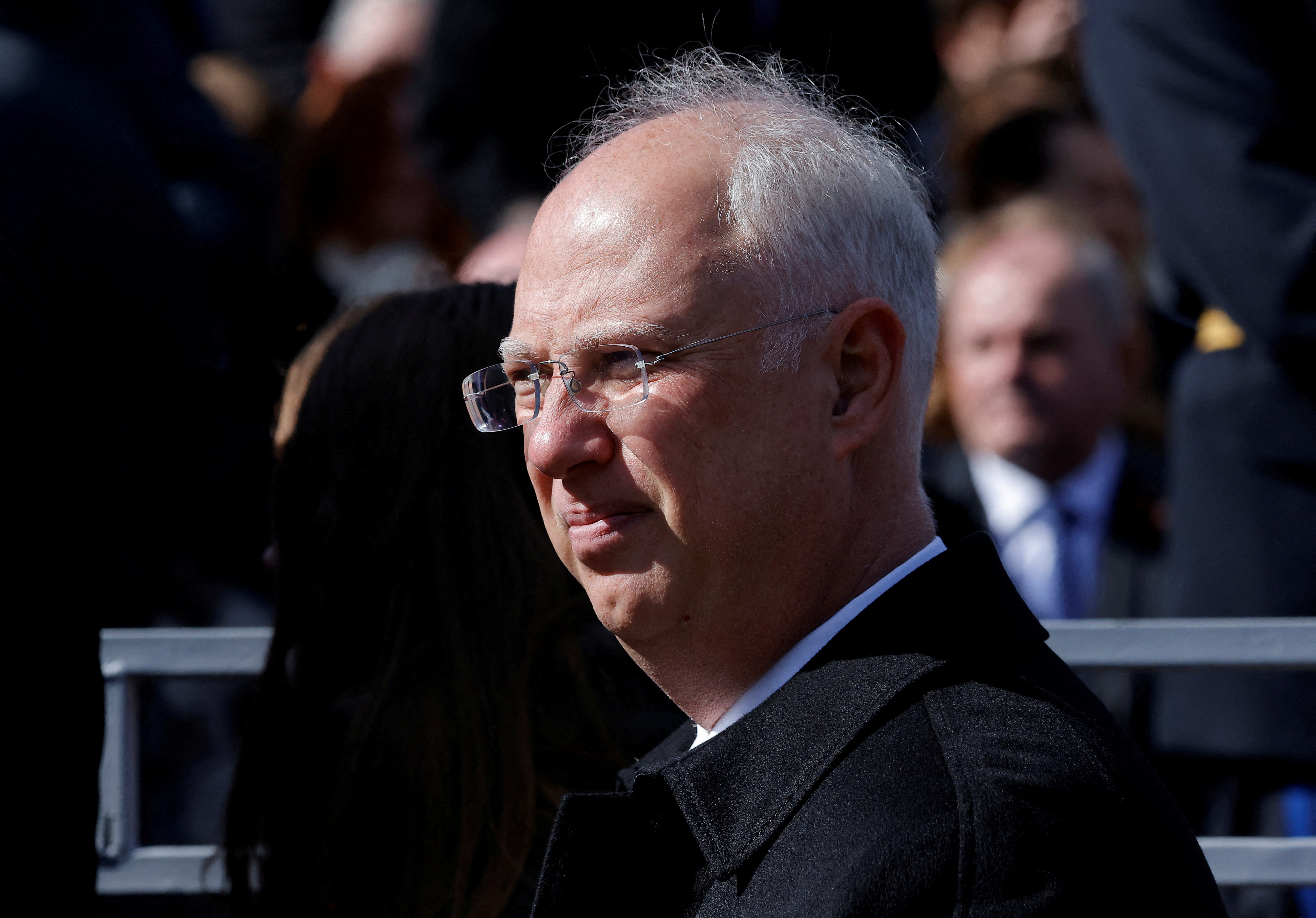 Head of the Russian Direct Investment Fund Kirill Dmitriev attends a military parade on Victory Day