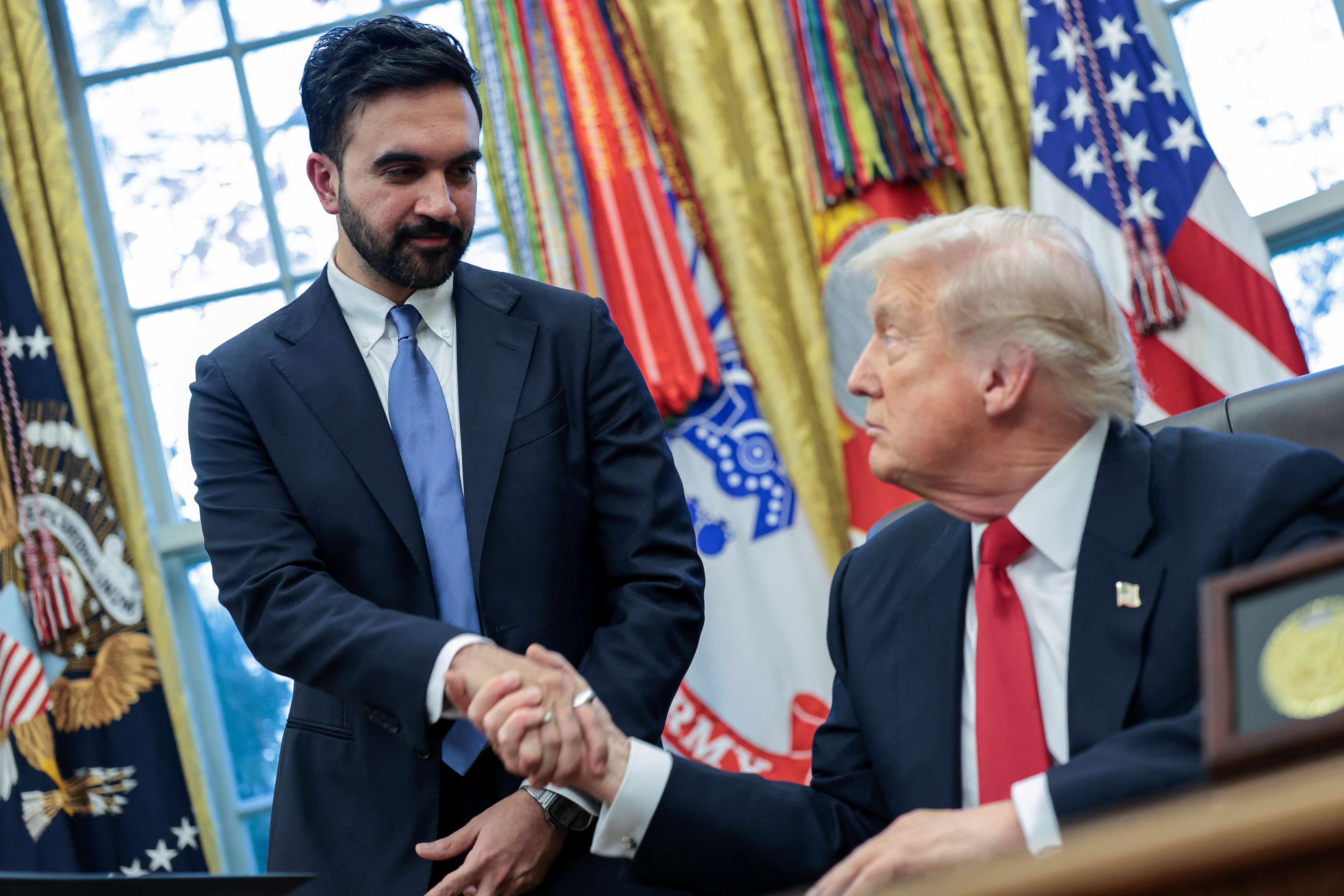 zohran mamdani i trump