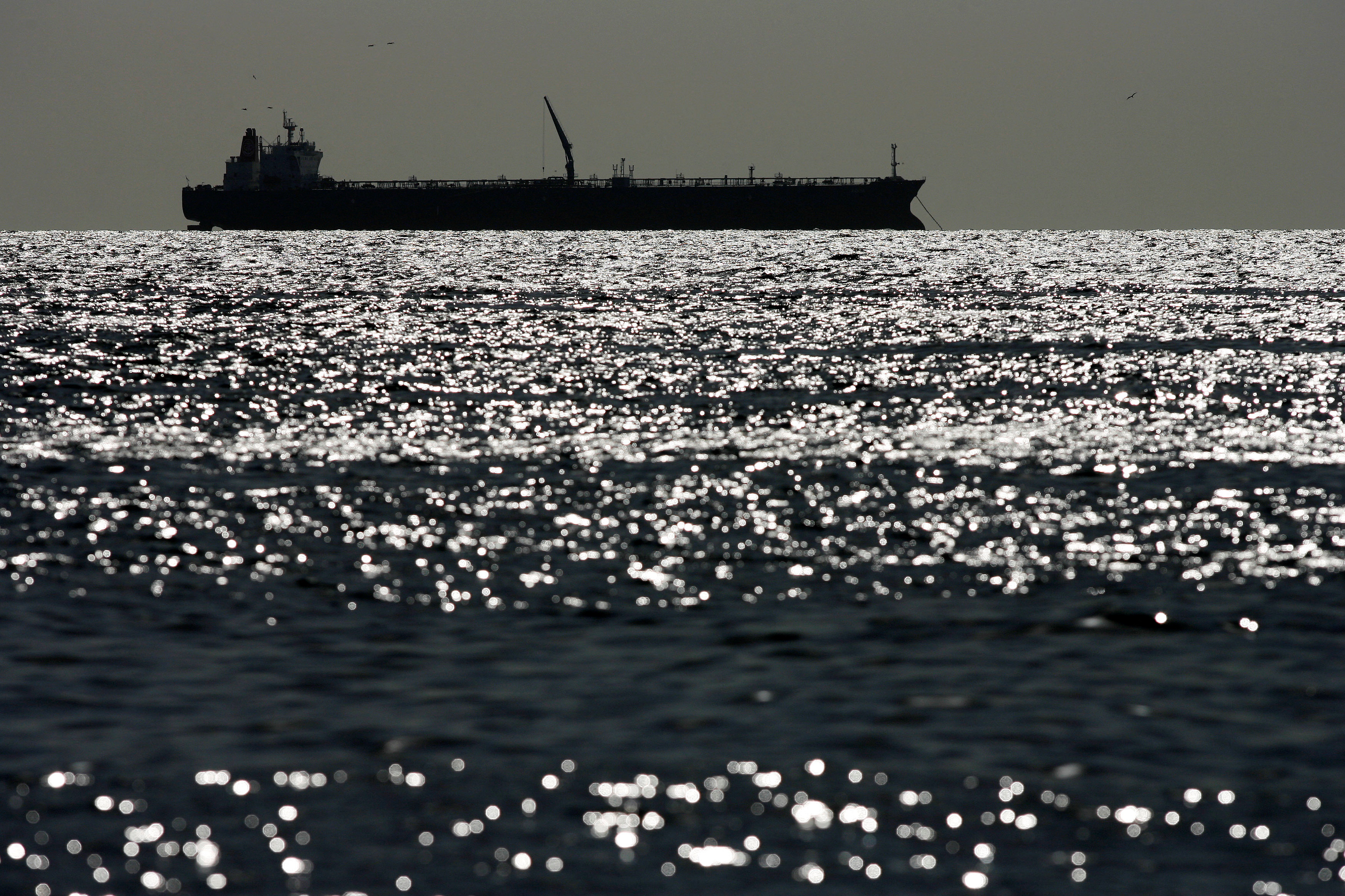 FILE PHOTO: An oil tanker is seen on Lake Maracaibo in Venezuela's western state of Zulia March 1, 2008.