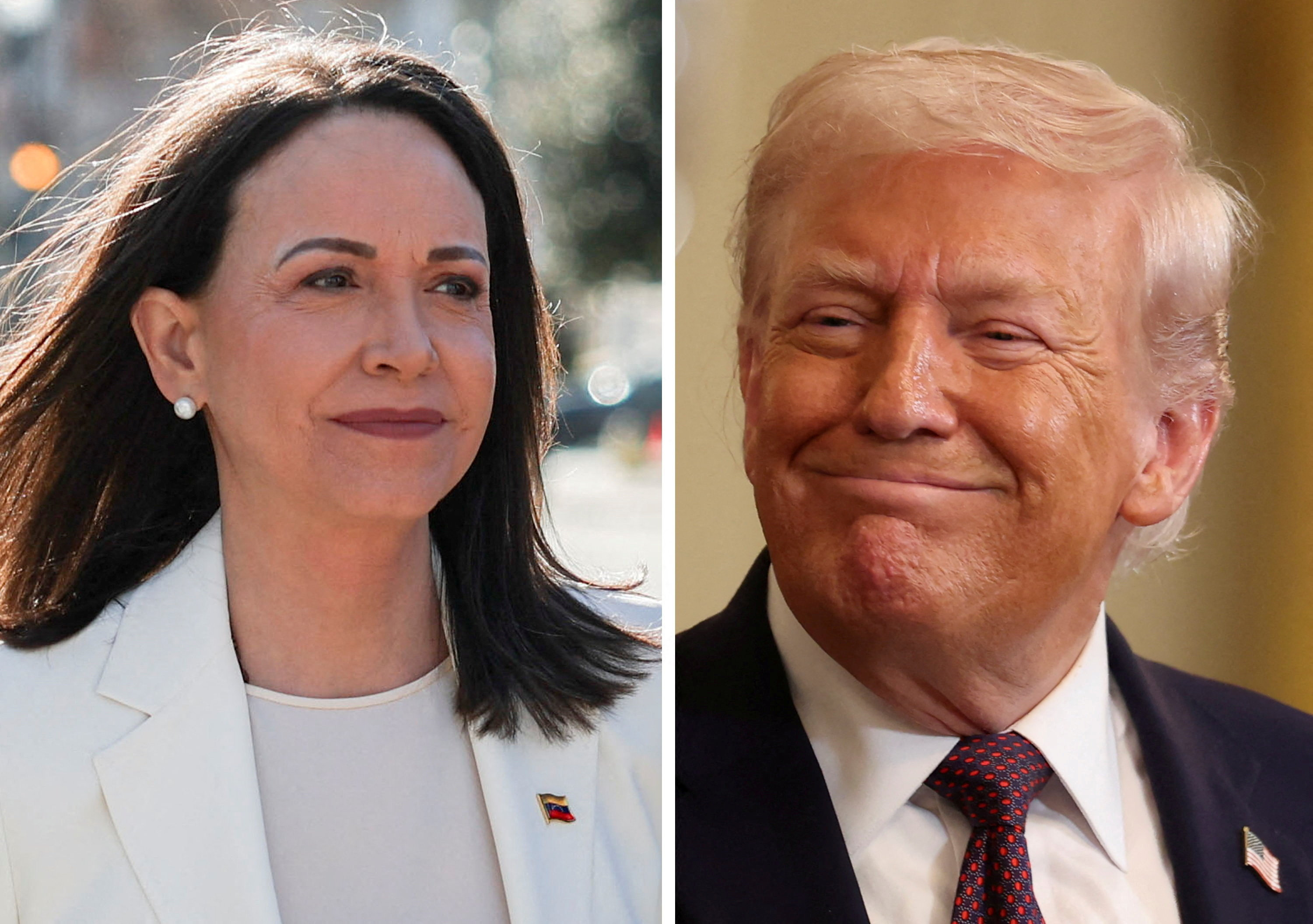 Maria Corina Machado i Donald Trump