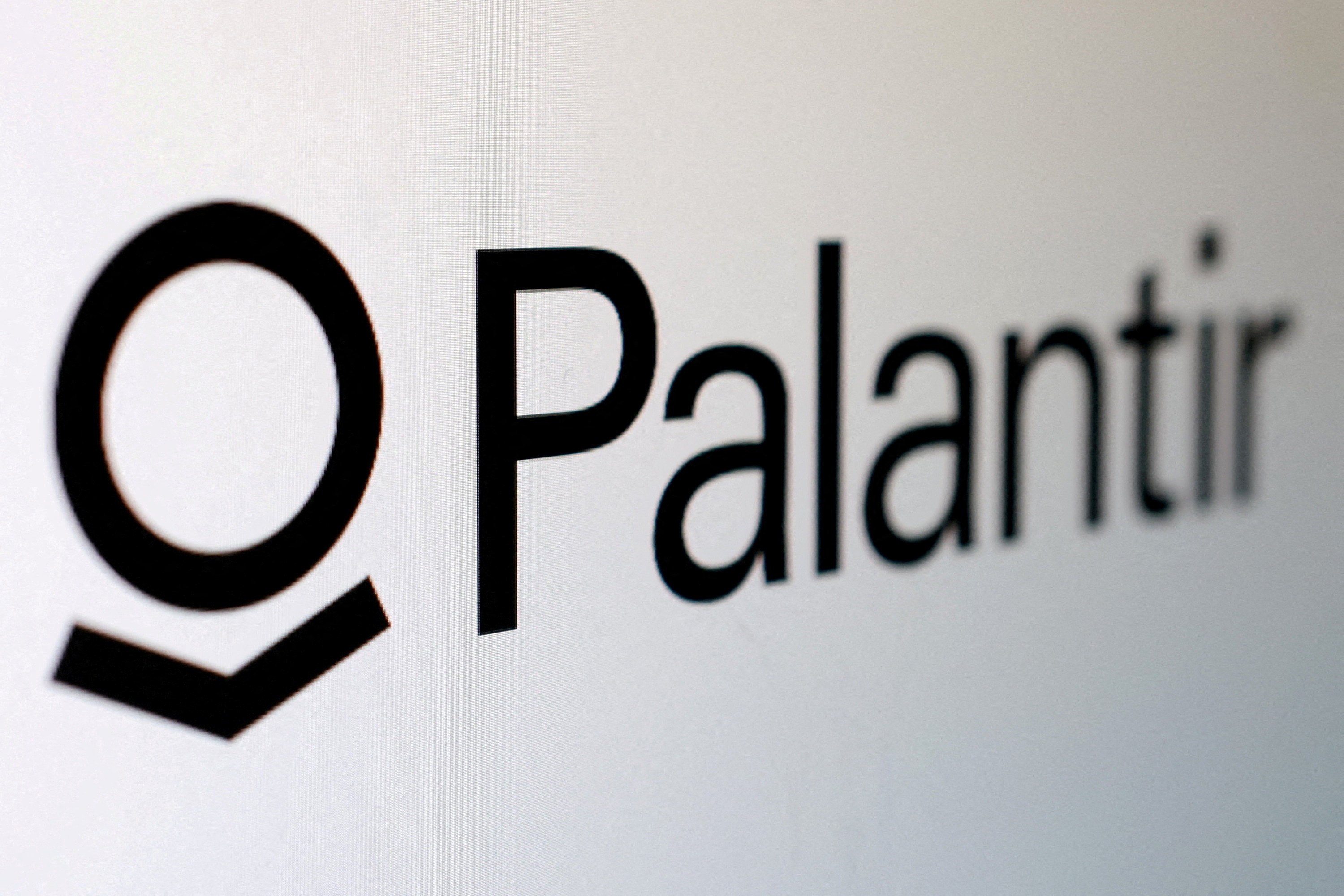 FILE PHOTO: The Palantir logo is seen in this illustration created on August 3, 2025.