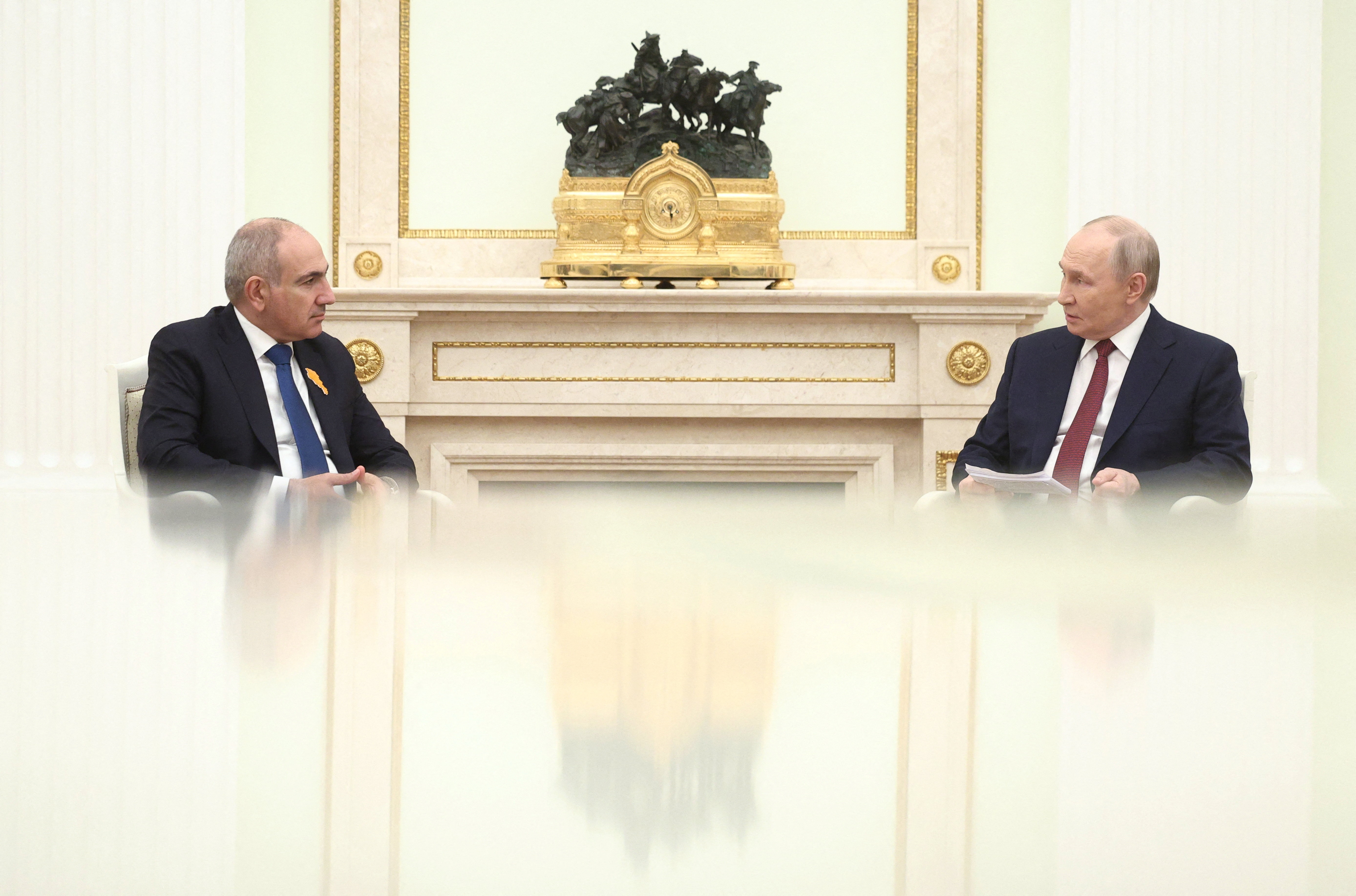 Vladimir Putin i Nikol Pašinjan