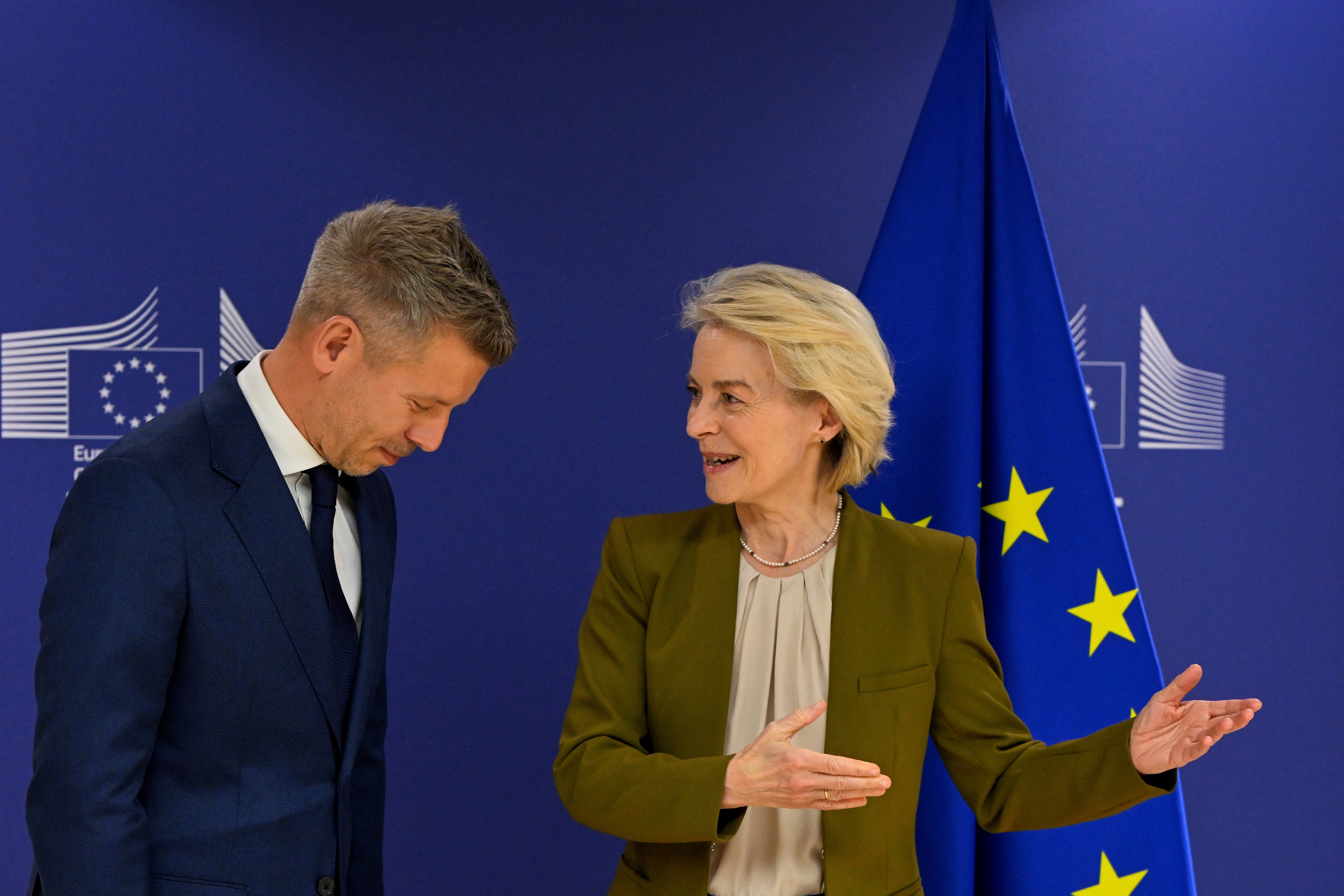 Peter Magyar, Ursula von der Leyen