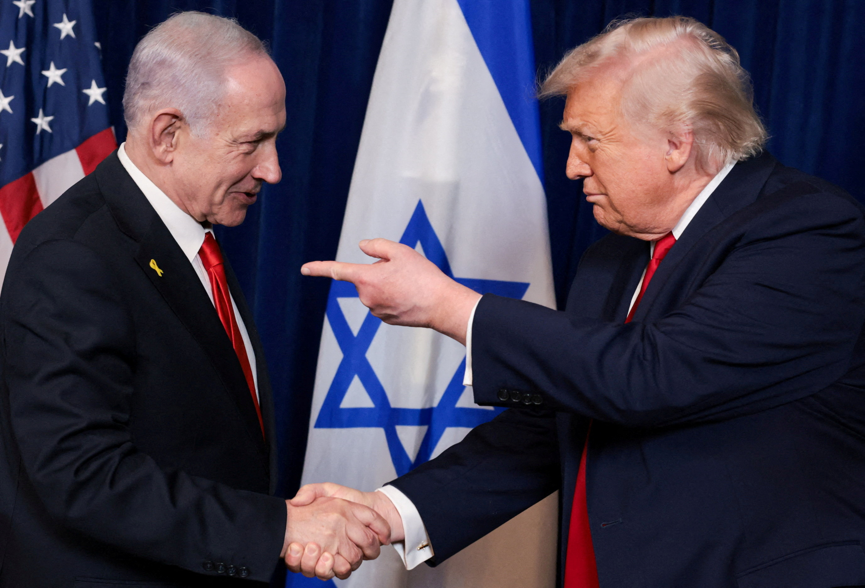 Donald Trump i Benjamin Netanyahu