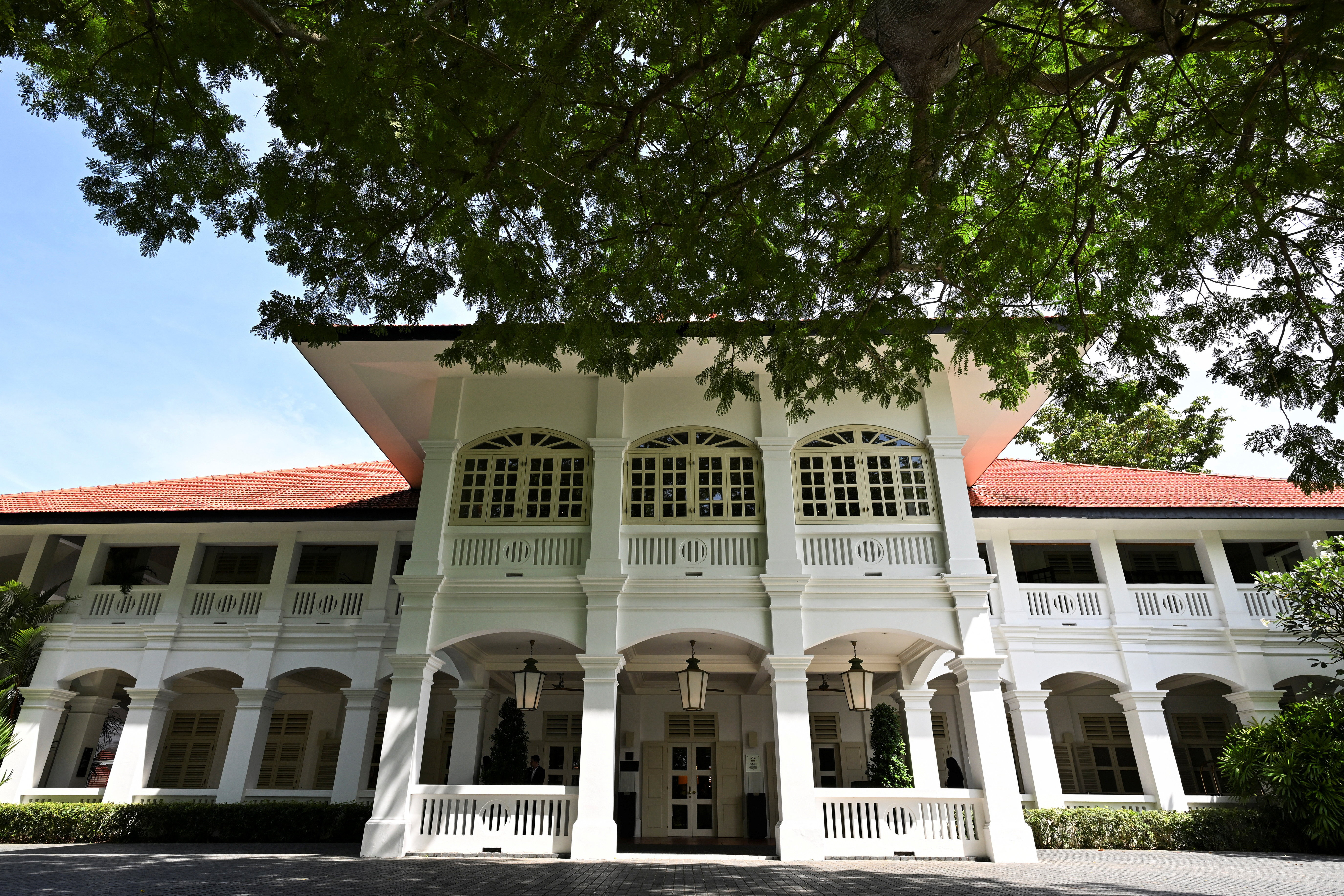 Capella Hotel in Singapore, May 21, 2026.