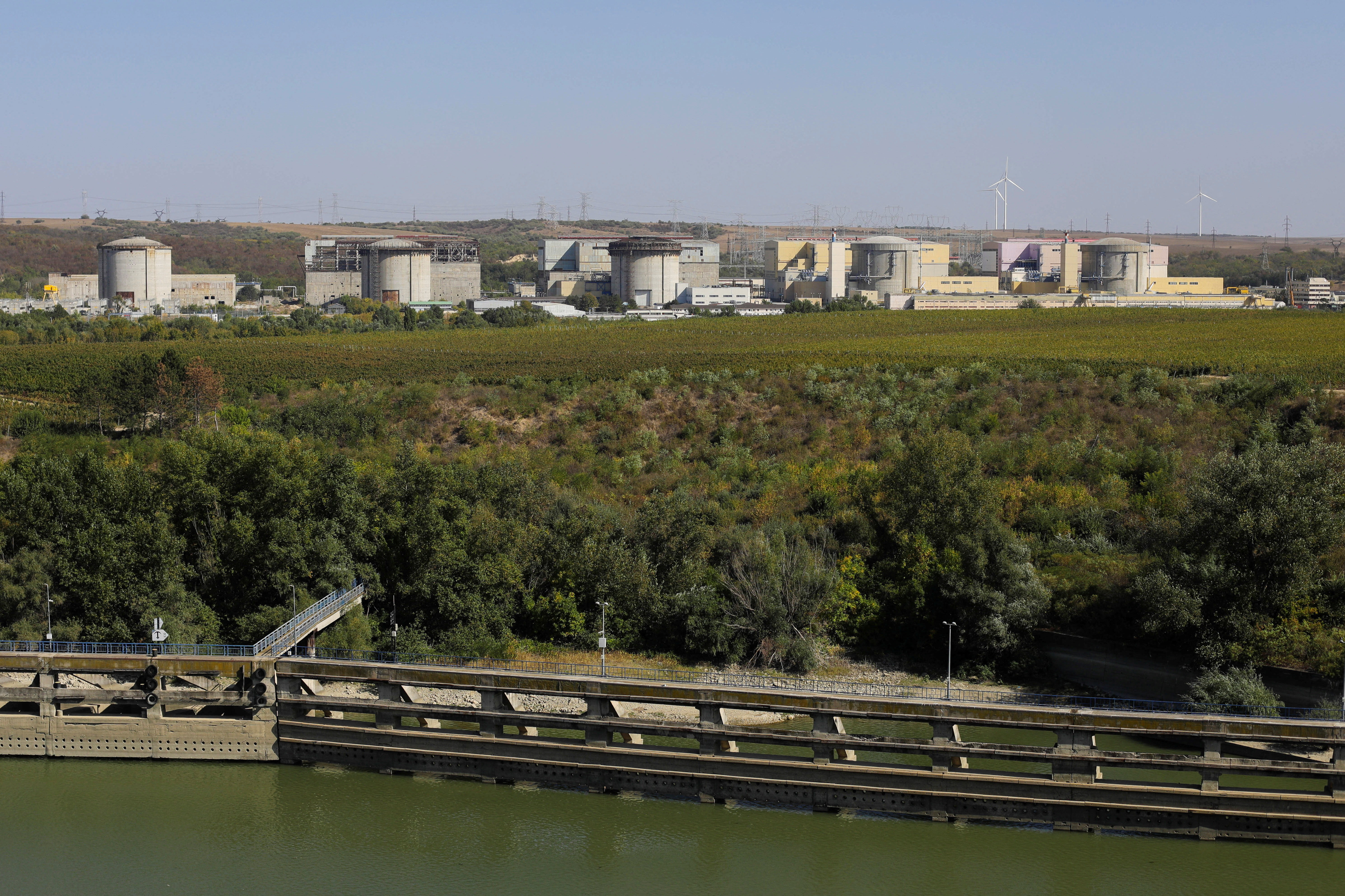 View of the state-owned nuclear power producer Nuclearelectrica's nuclear power plant. Inquam Photos/George Calin via REUTERS
