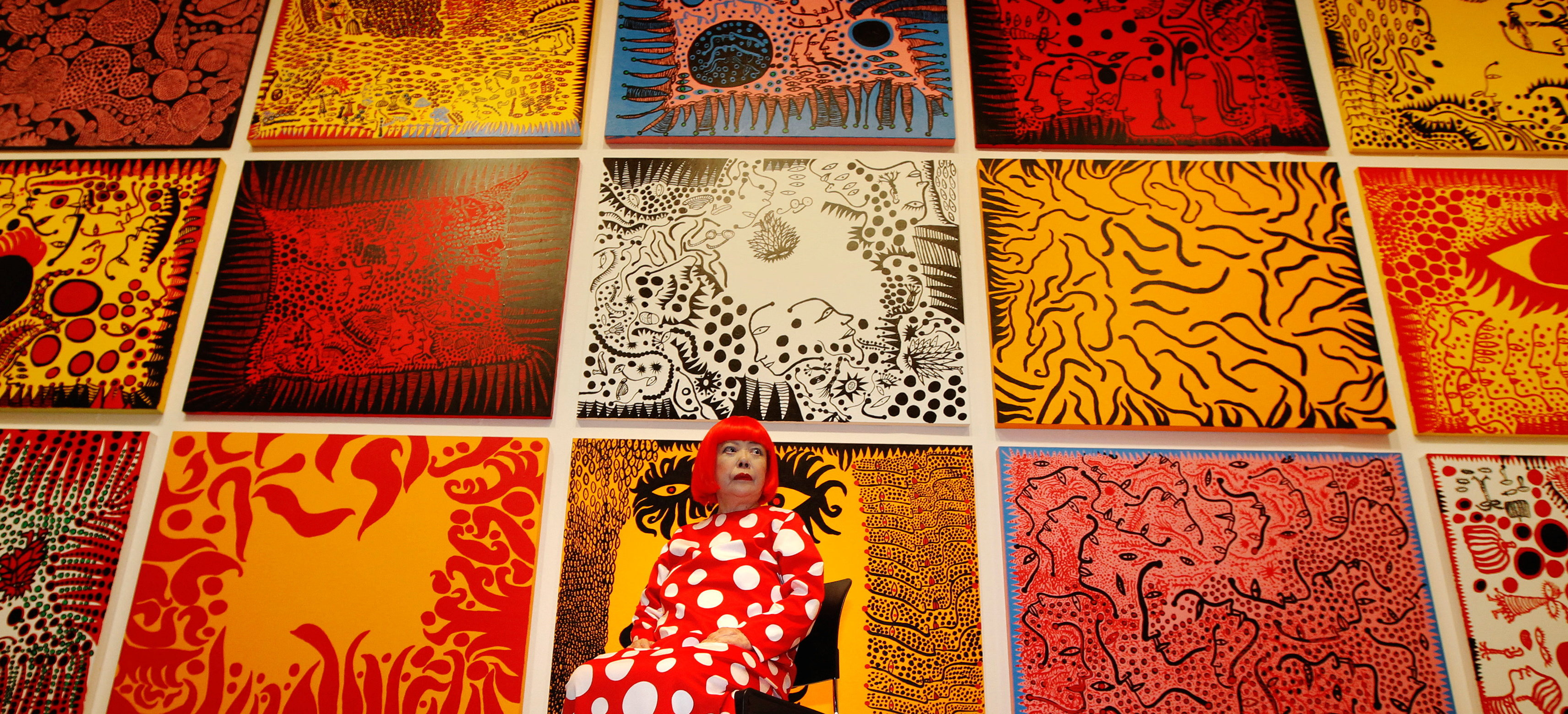 Artist Yayoi Kusama.  REUTERS/Luke MacGregor/File Photo