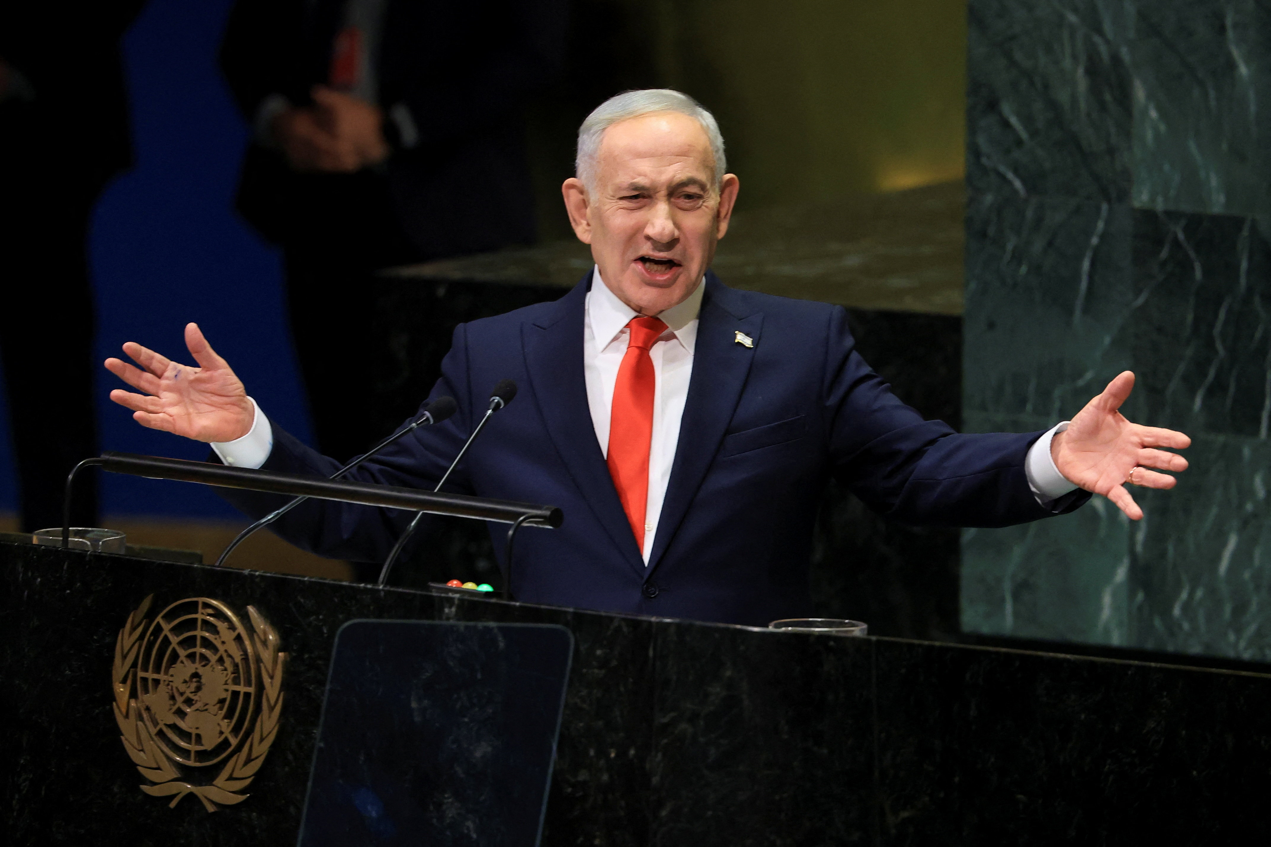 Israeli Prime Minister Benjamin Netanyahu.  REUTERS/Brendan McDermid
