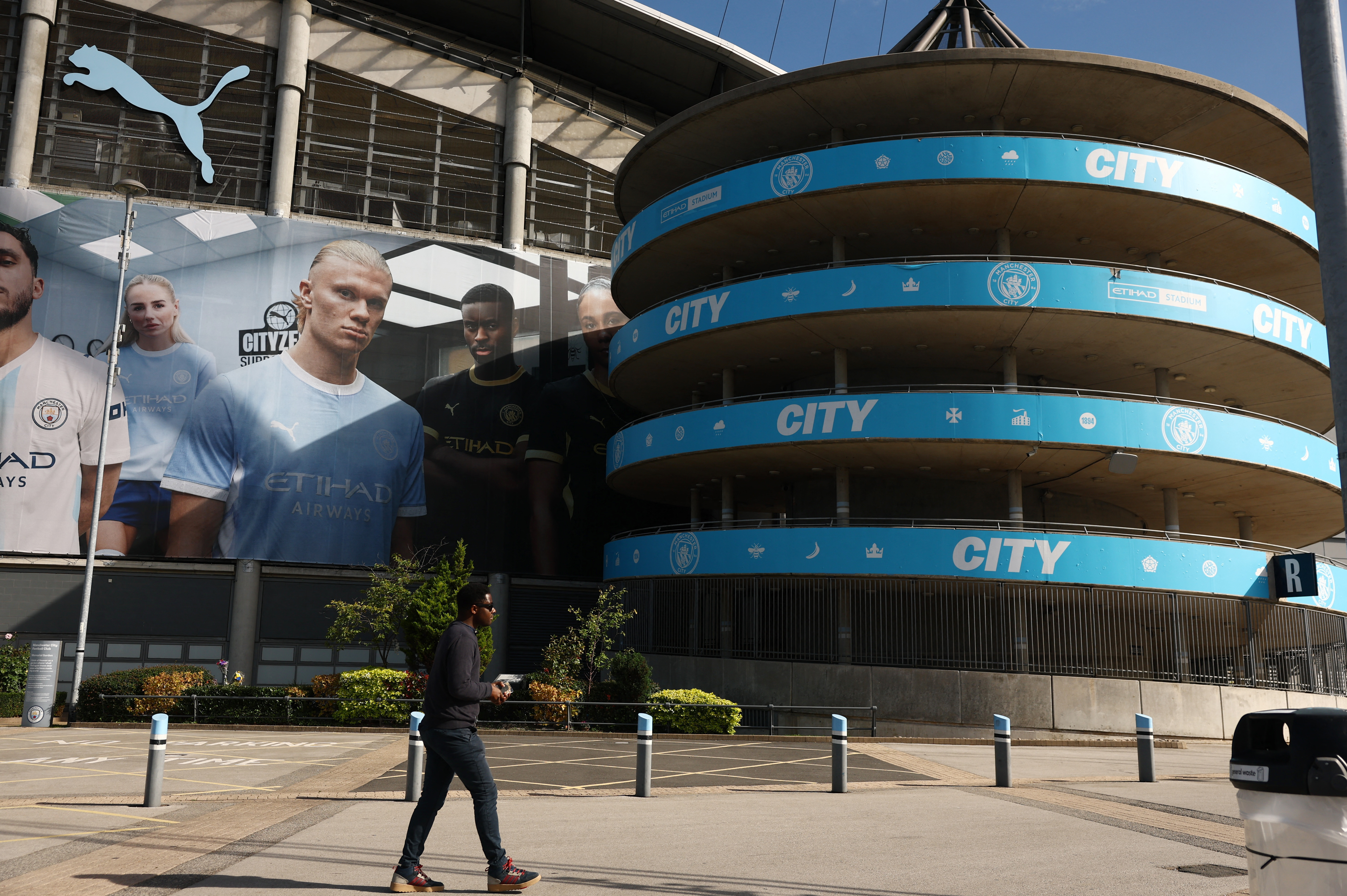 Soccer Football - General view of the Etihad Stadium, home of Manchester City football club,  Action Images via Reuters/Lee Smith