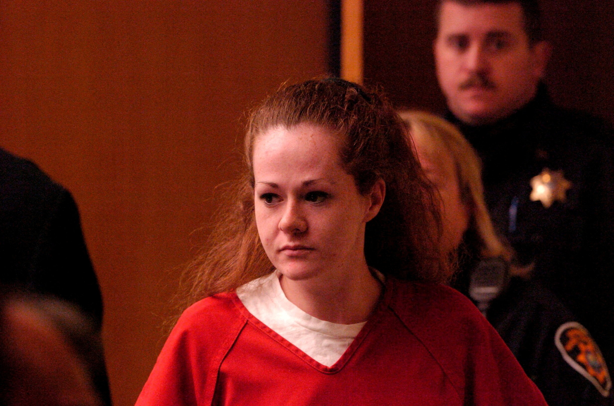 A picture taken on December 4, 2007 shows death row inmate Christa Pike entering a Knox County Criminal Court in Knoxville, Tennessee, US., obtained by Reuters on September 30, 2026.
