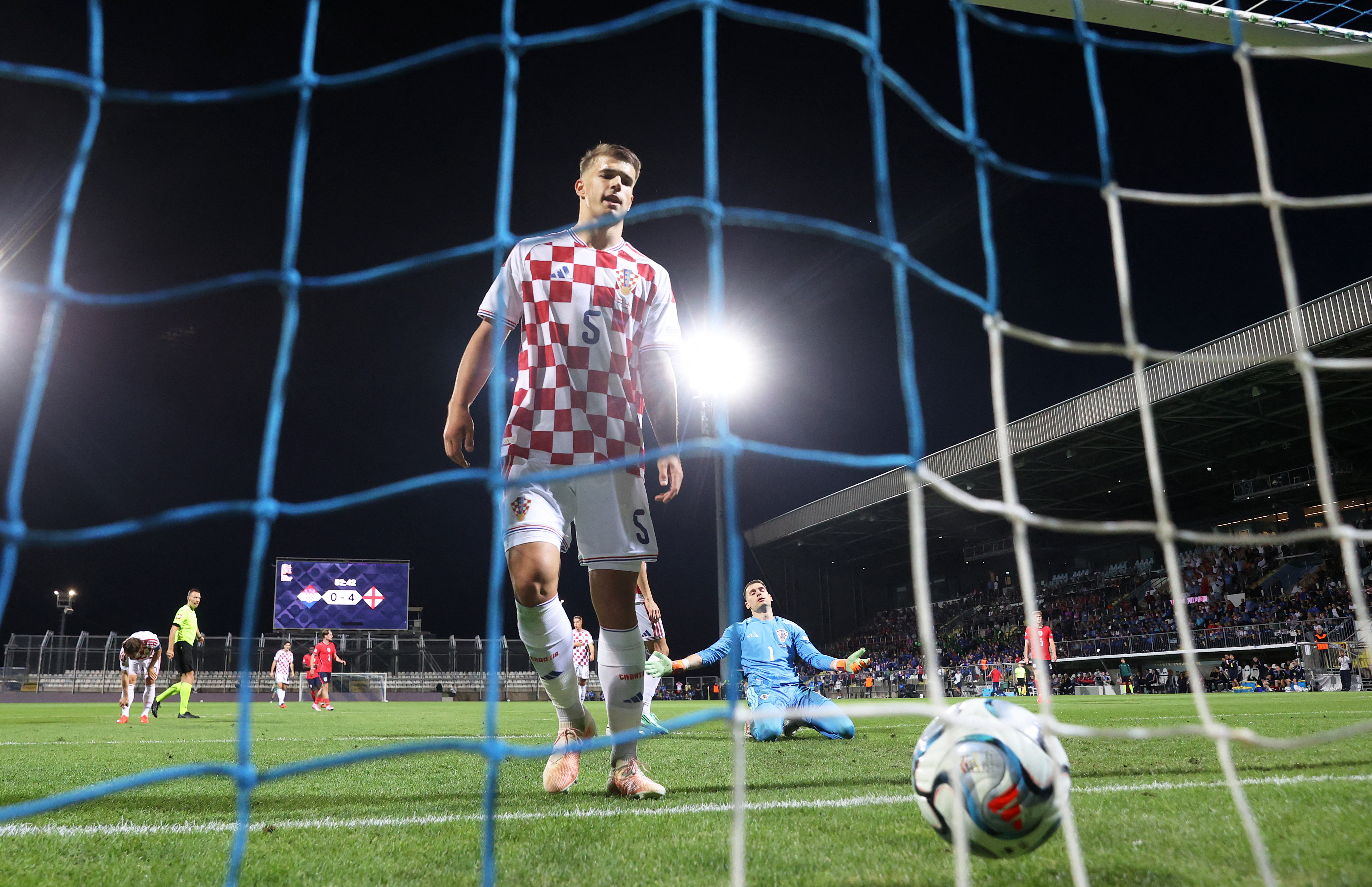 Soccer Football - UEFA Nations League - Group A3 - Croatia v England goal Action Images via Reuters/Paul Childs