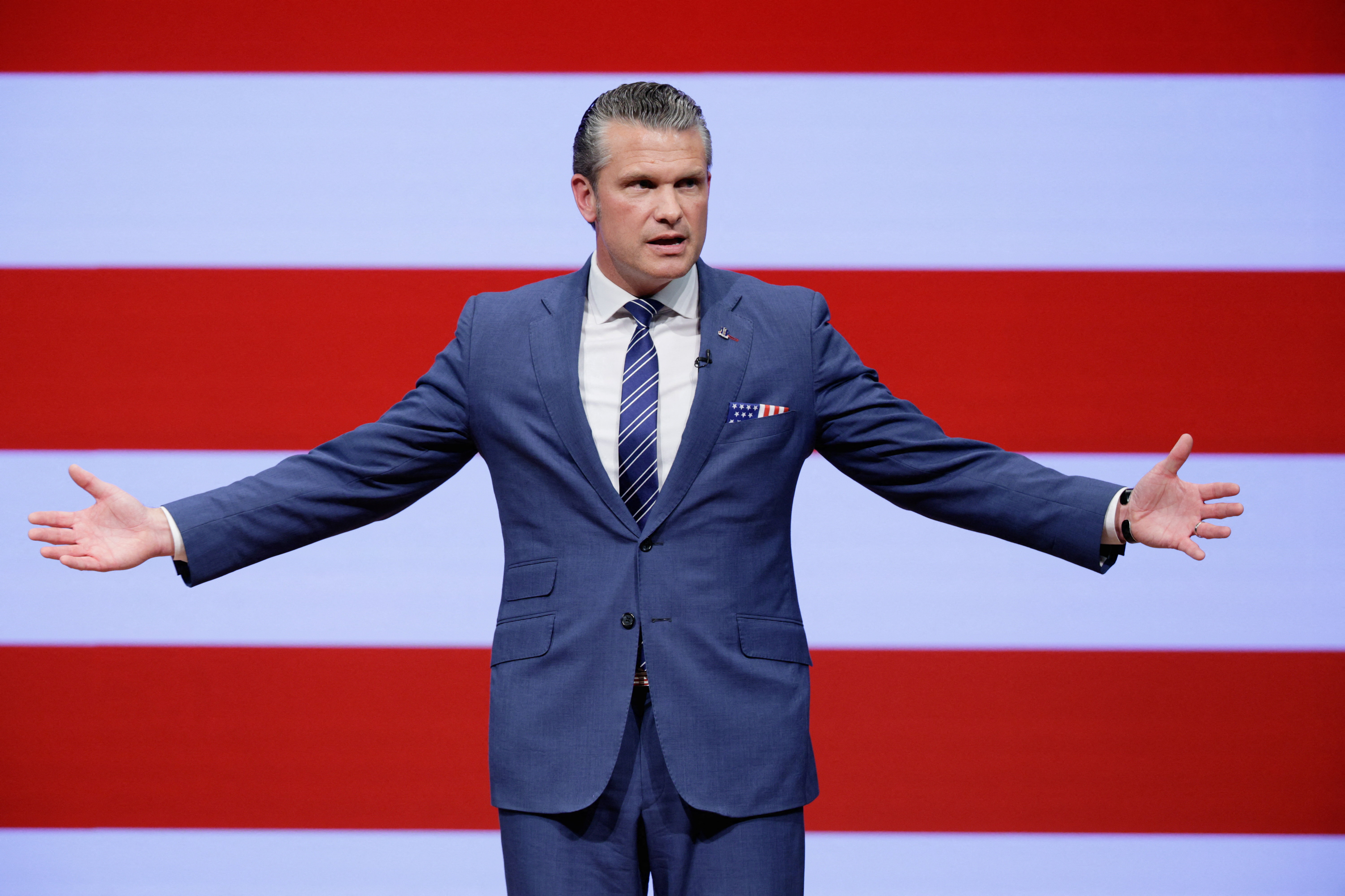 US Defense Secretary Pete Hegseth. REUTERS/Evan Vucci/Pool