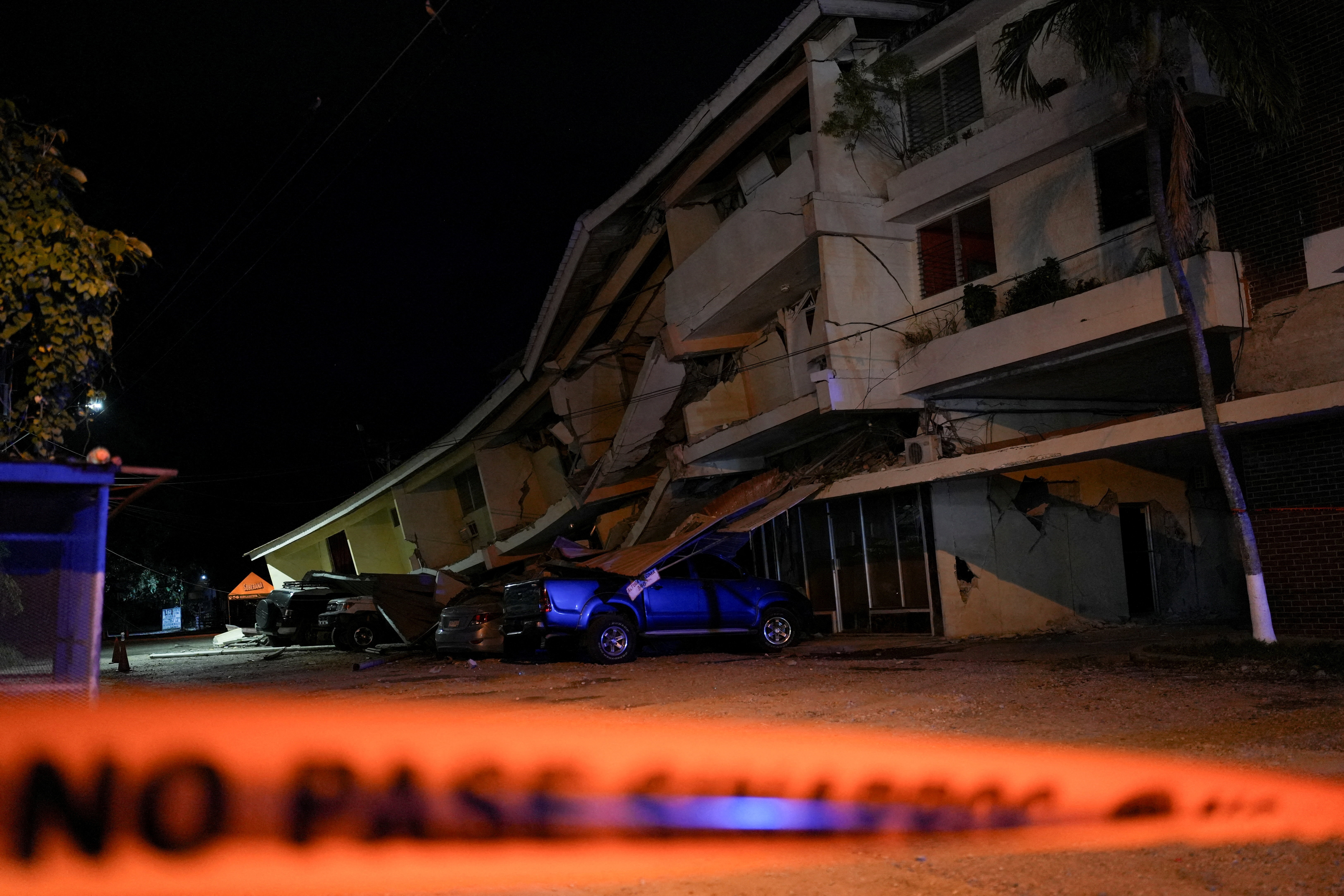 Earthquake struck near the southern coast of Panama. REUTERS/Enea Lebrun