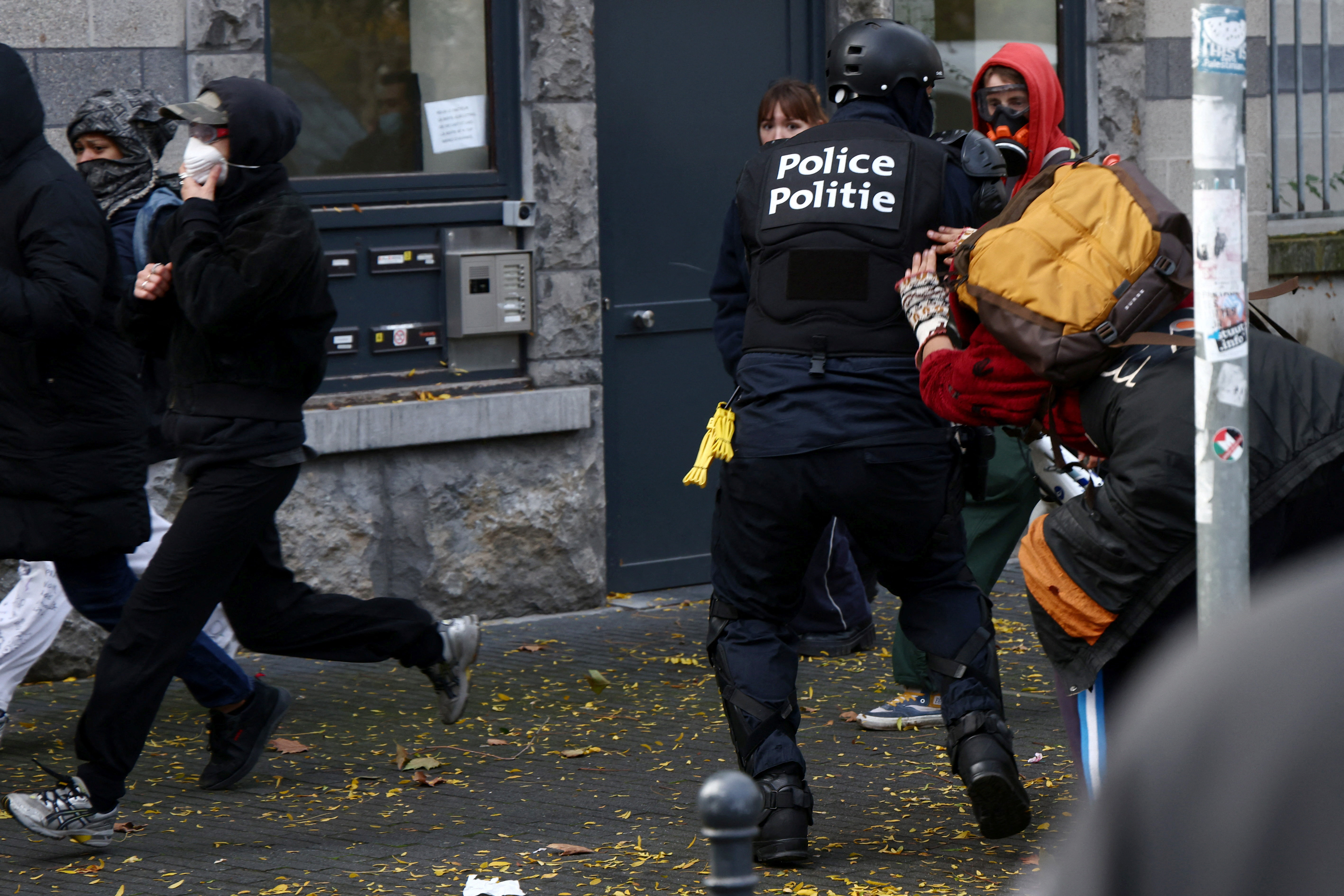 Belgija, prosvjed