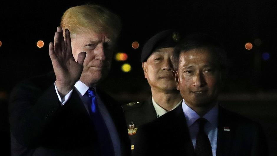 2018-06-10T125435Z_1018223908_RC1F42A14170_RTRMADP_3_NORTHKOREA-USA-TRUMP-ARRIVAL