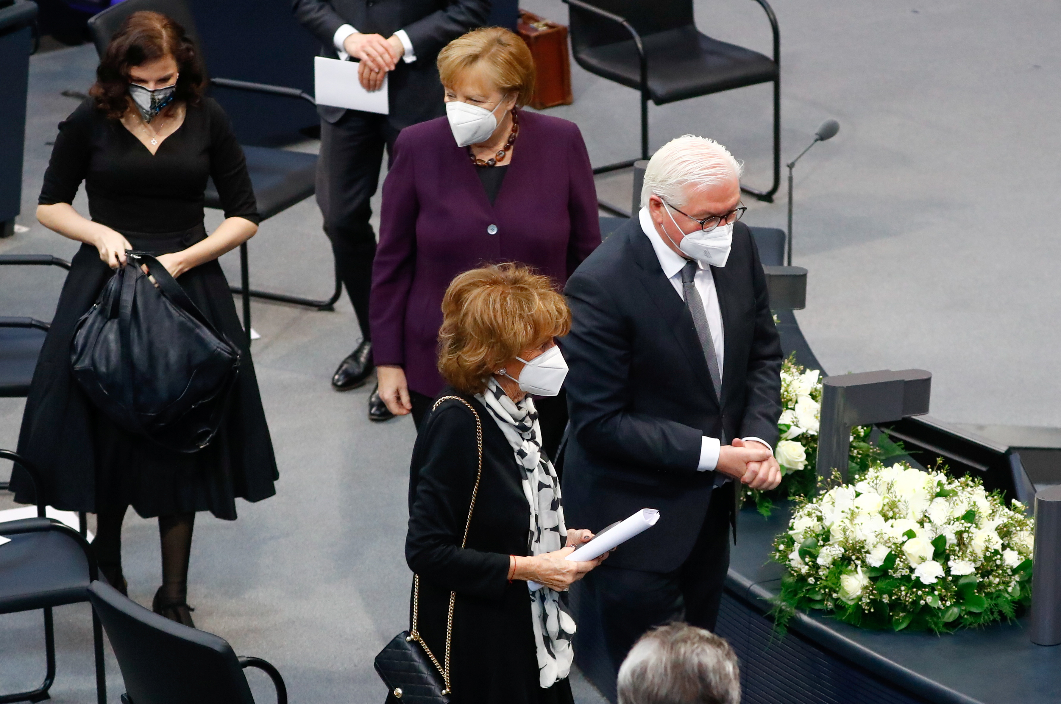 Official ceremony for Holocaust Remembrance Day at Bundestag, in Berlin
