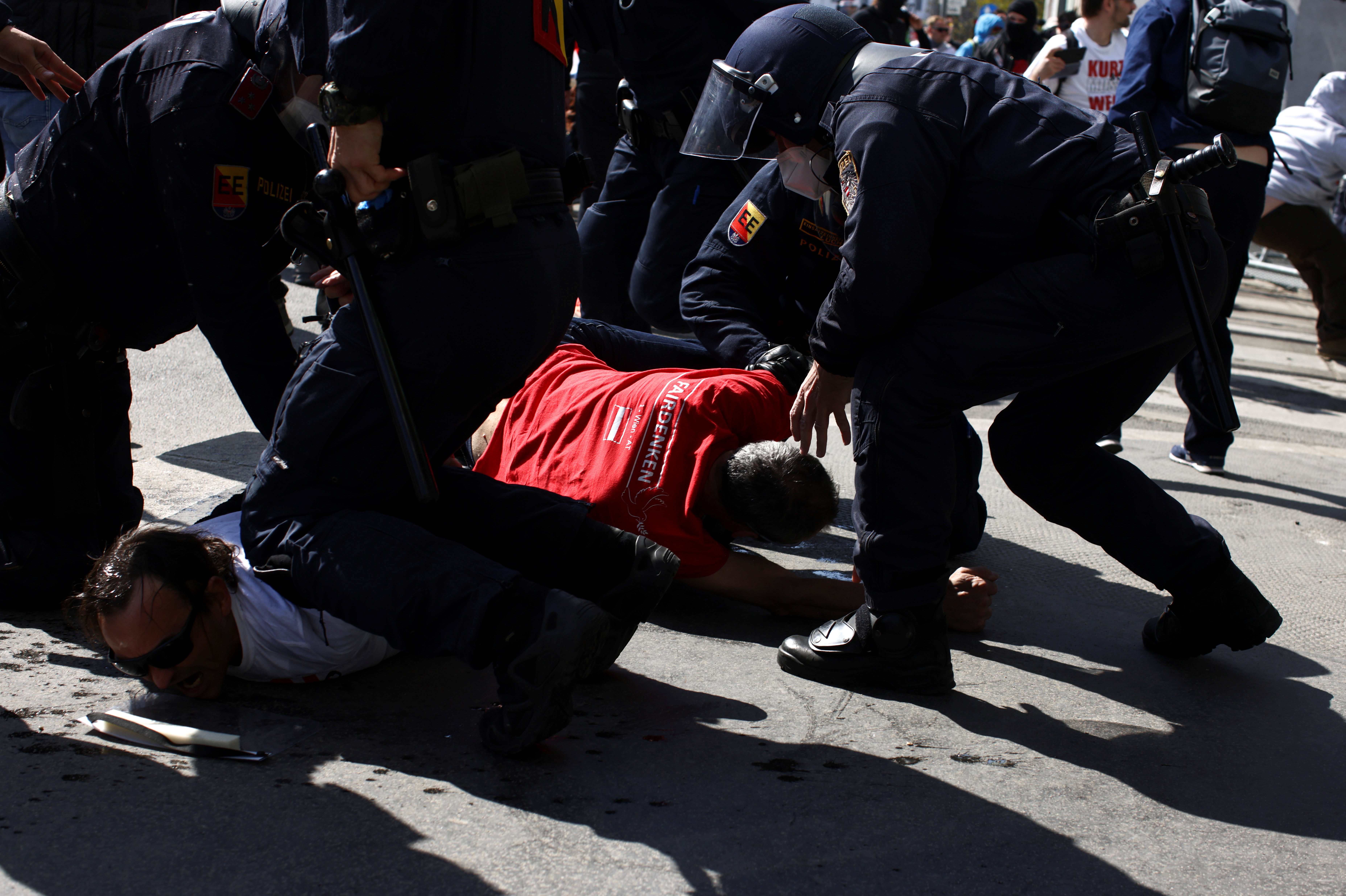 Protest against COVID-19 measures in Vienna