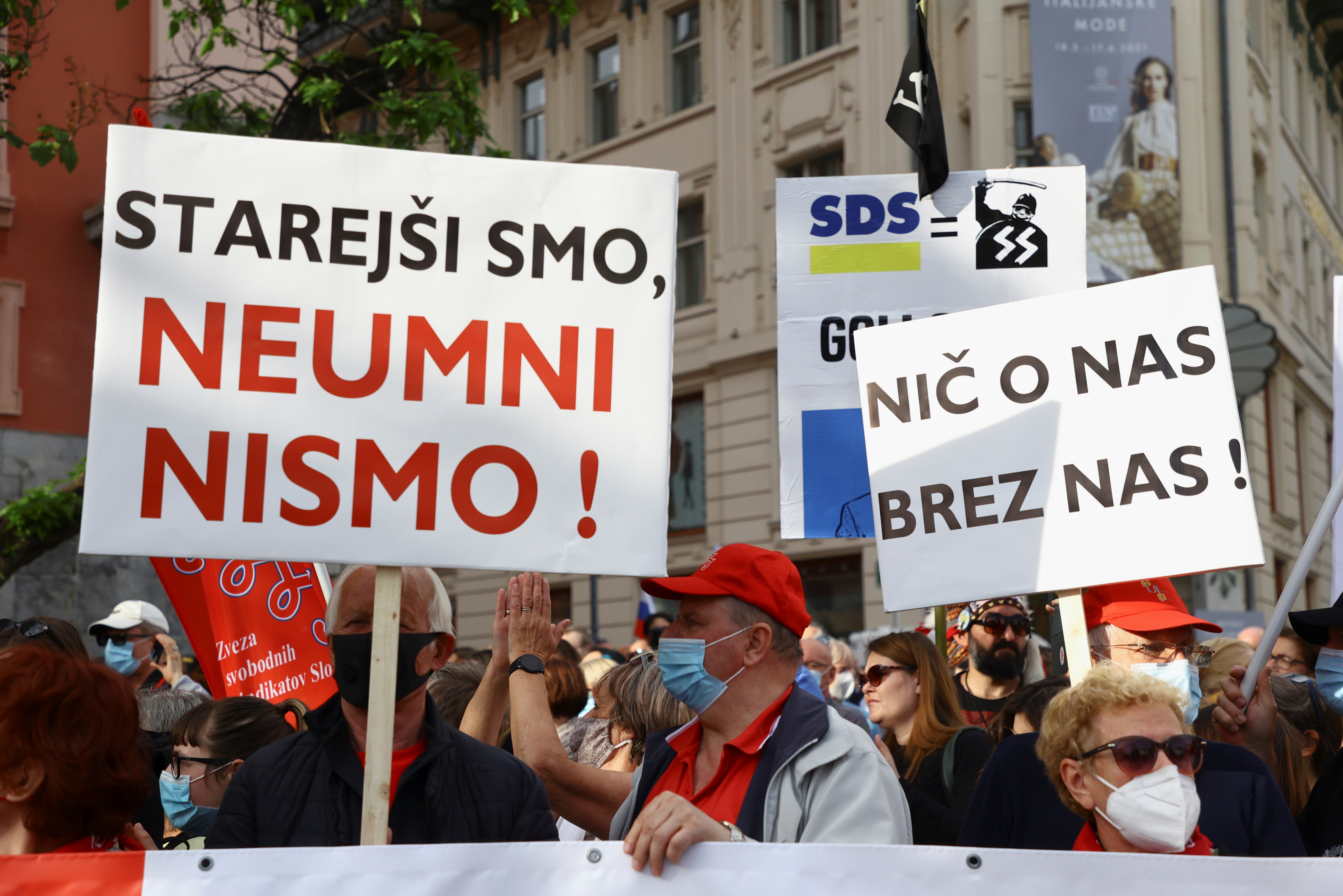 ljubljana, prosvjed
