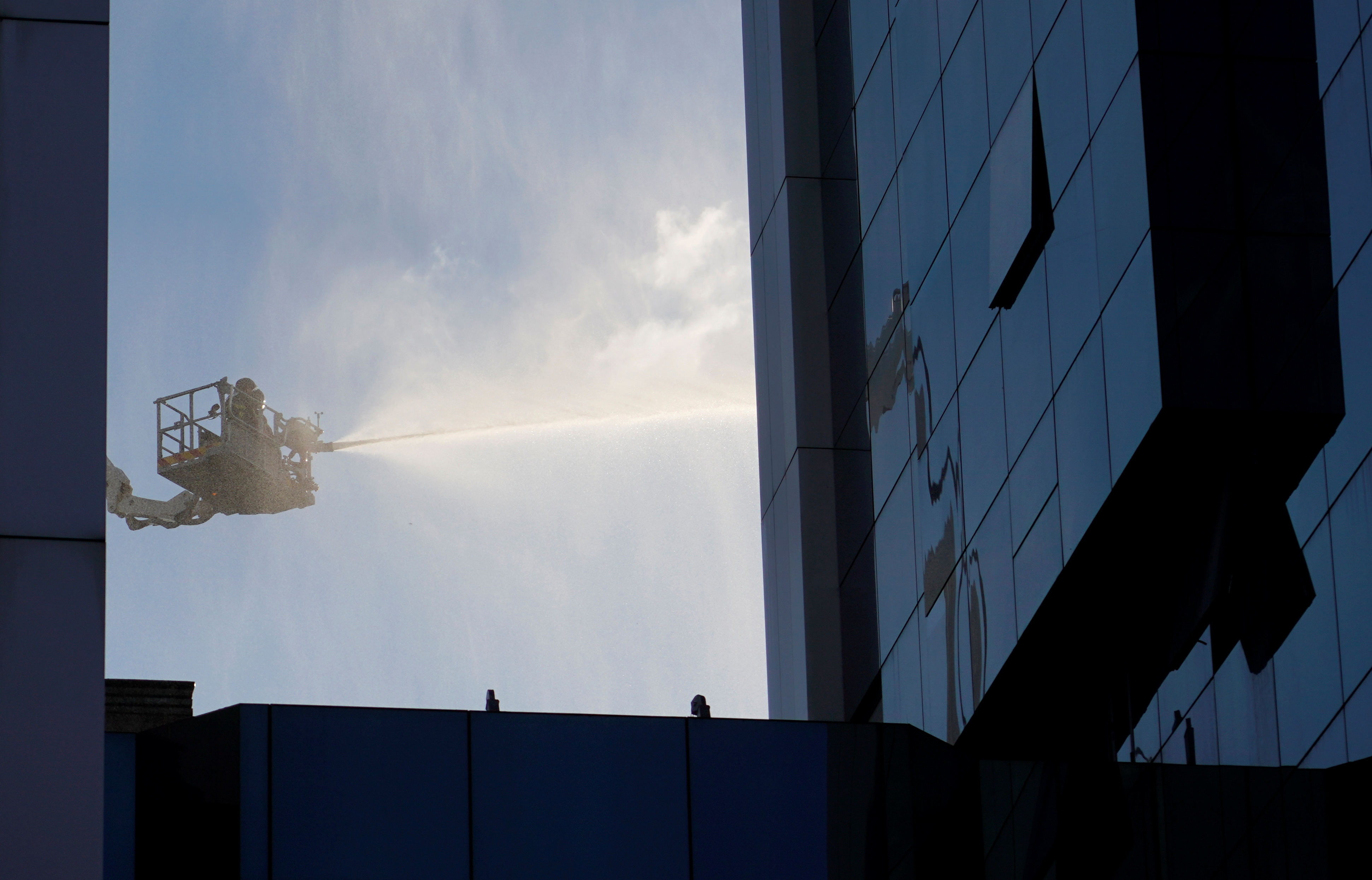 Madrid, požar, hotel