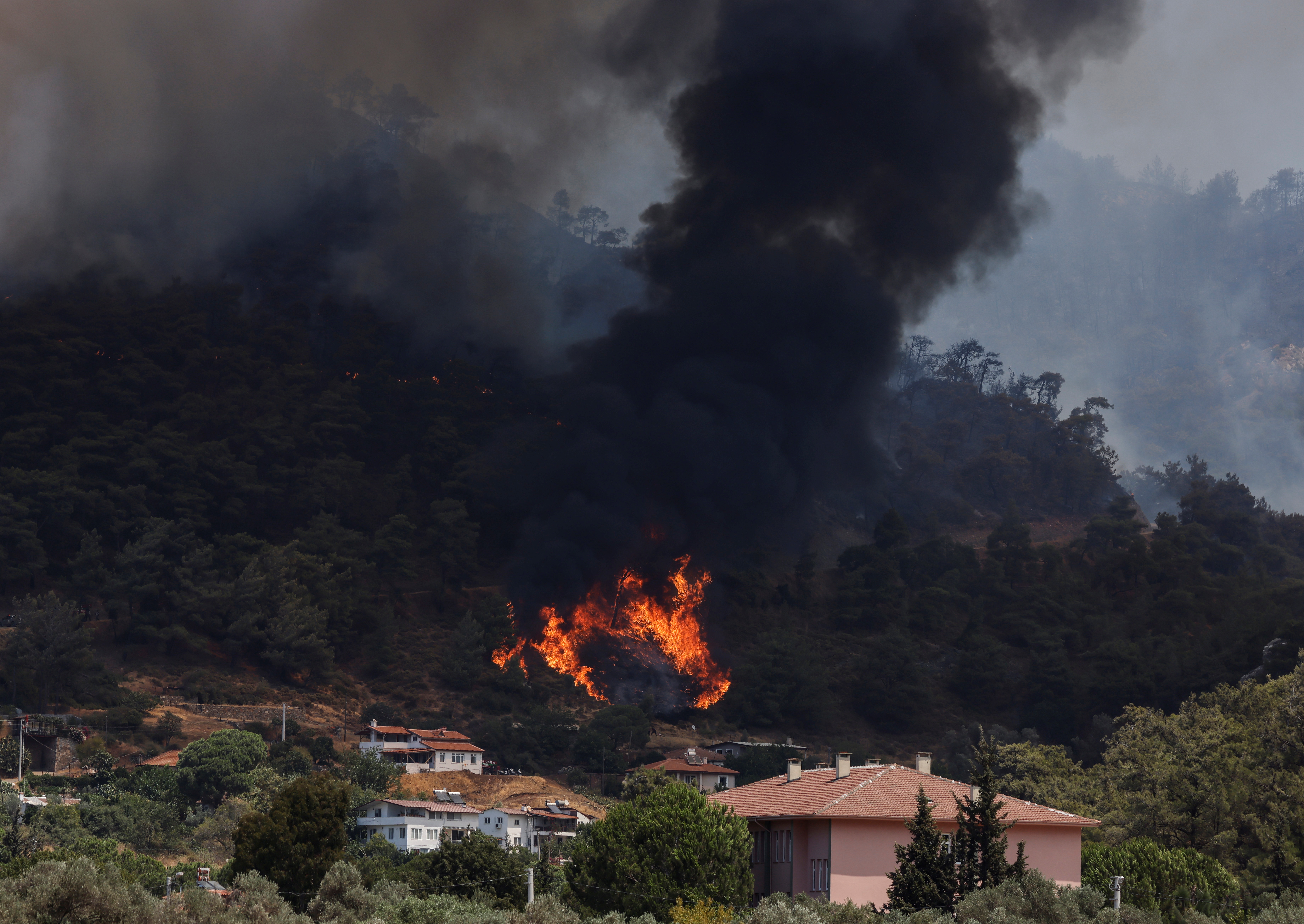 požar, požar turska, vatra