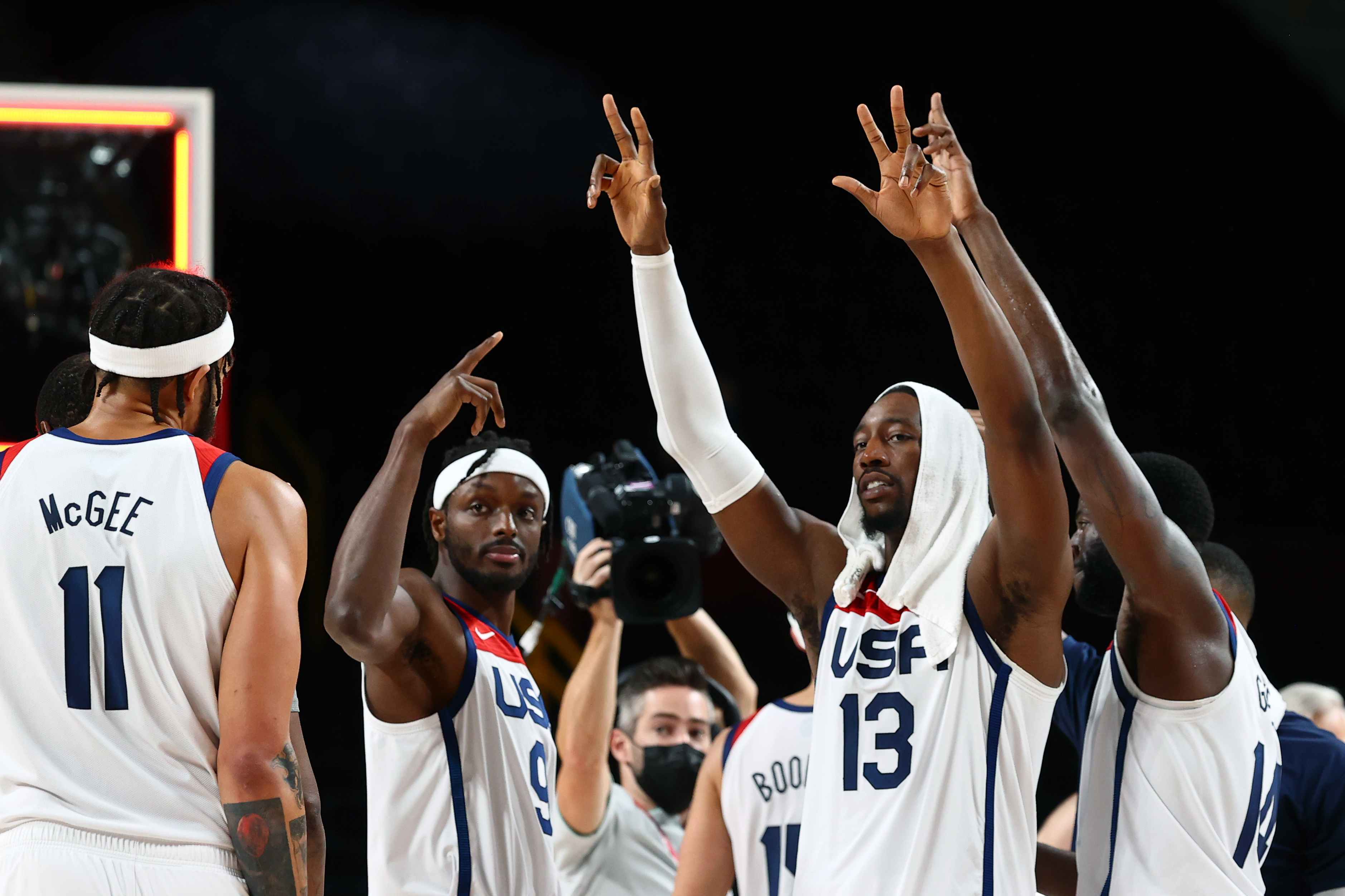 Edrice Adebayo, Jerami Grant, Javale McGee