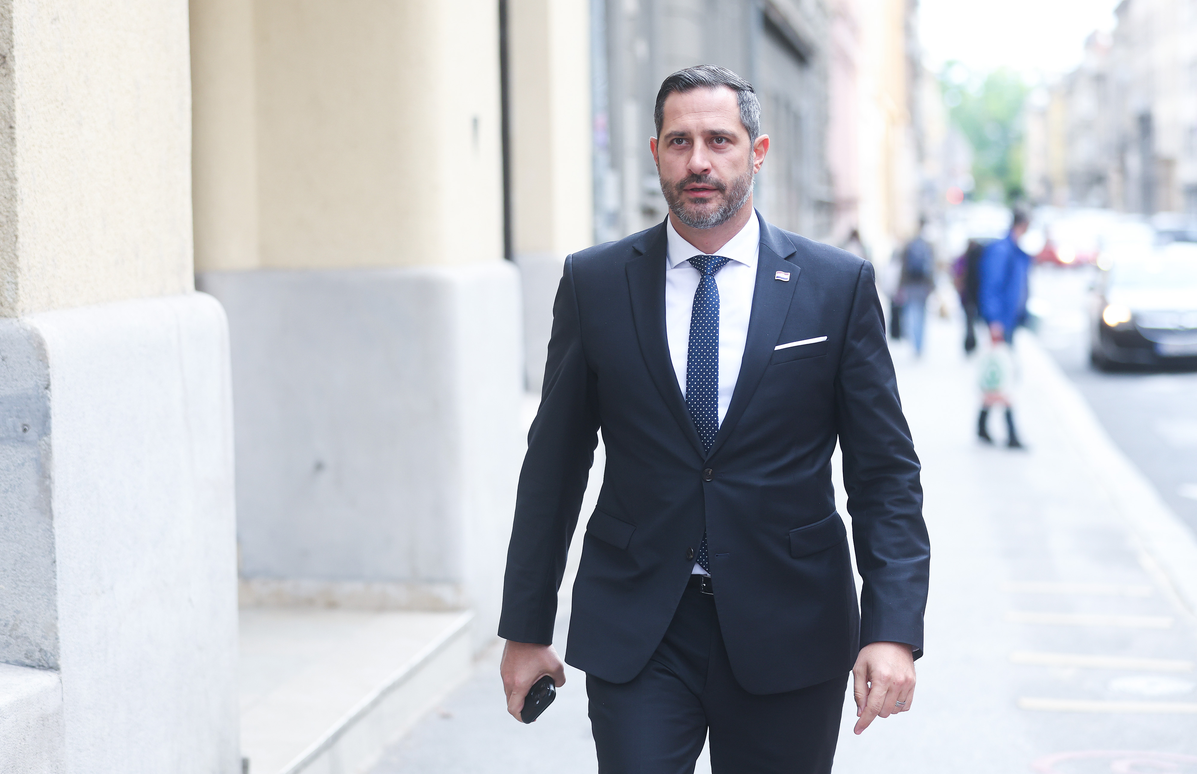 Odrzana zajednicka sjednica Predsjednistva i Nacionalnog odbora HDZ-a. Photo: Slavko Midzor/PIXSELL